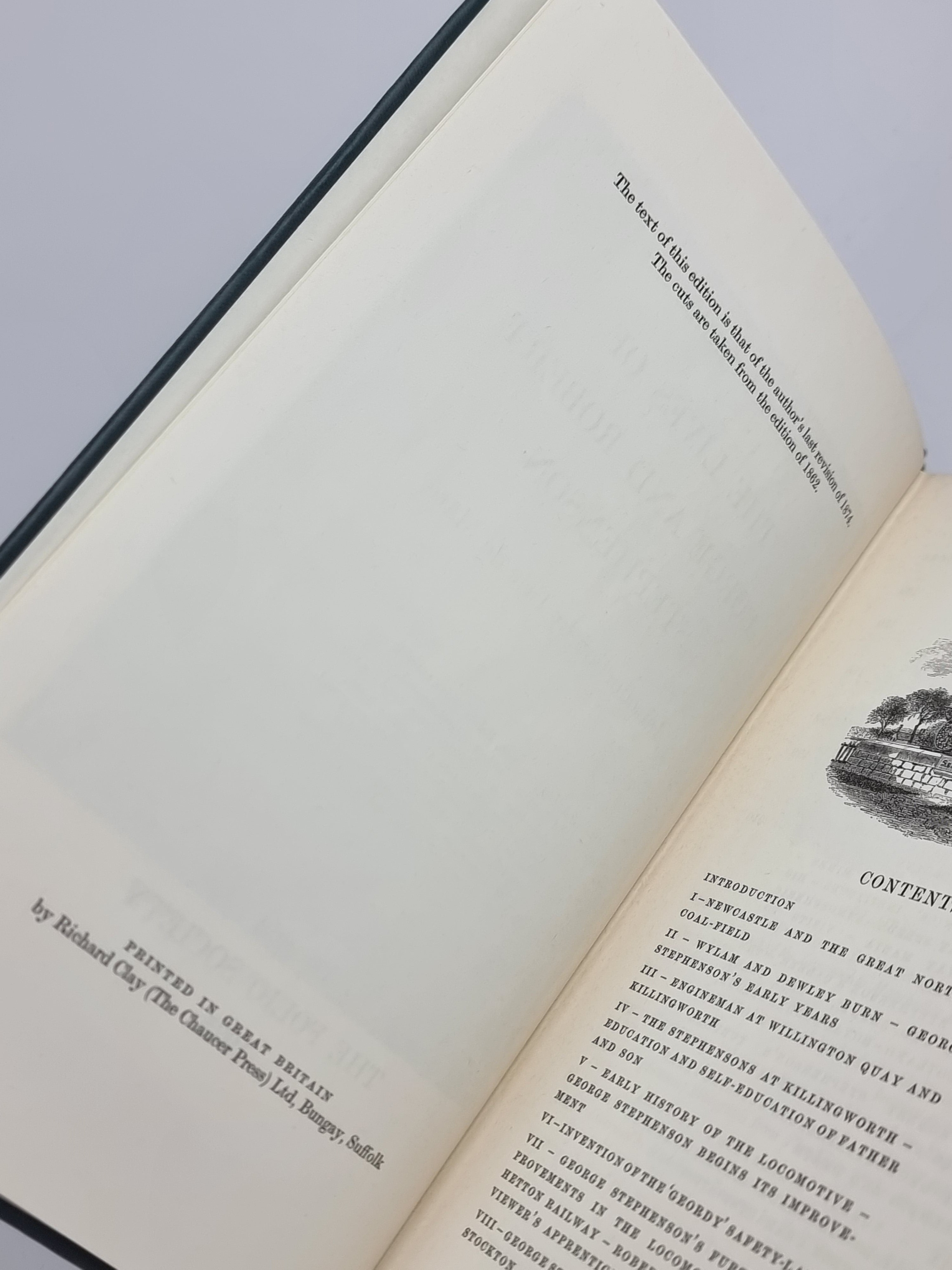 The Lives of George and Robert Stephenson, Samuel Smiles — 1st Folio Society Edition