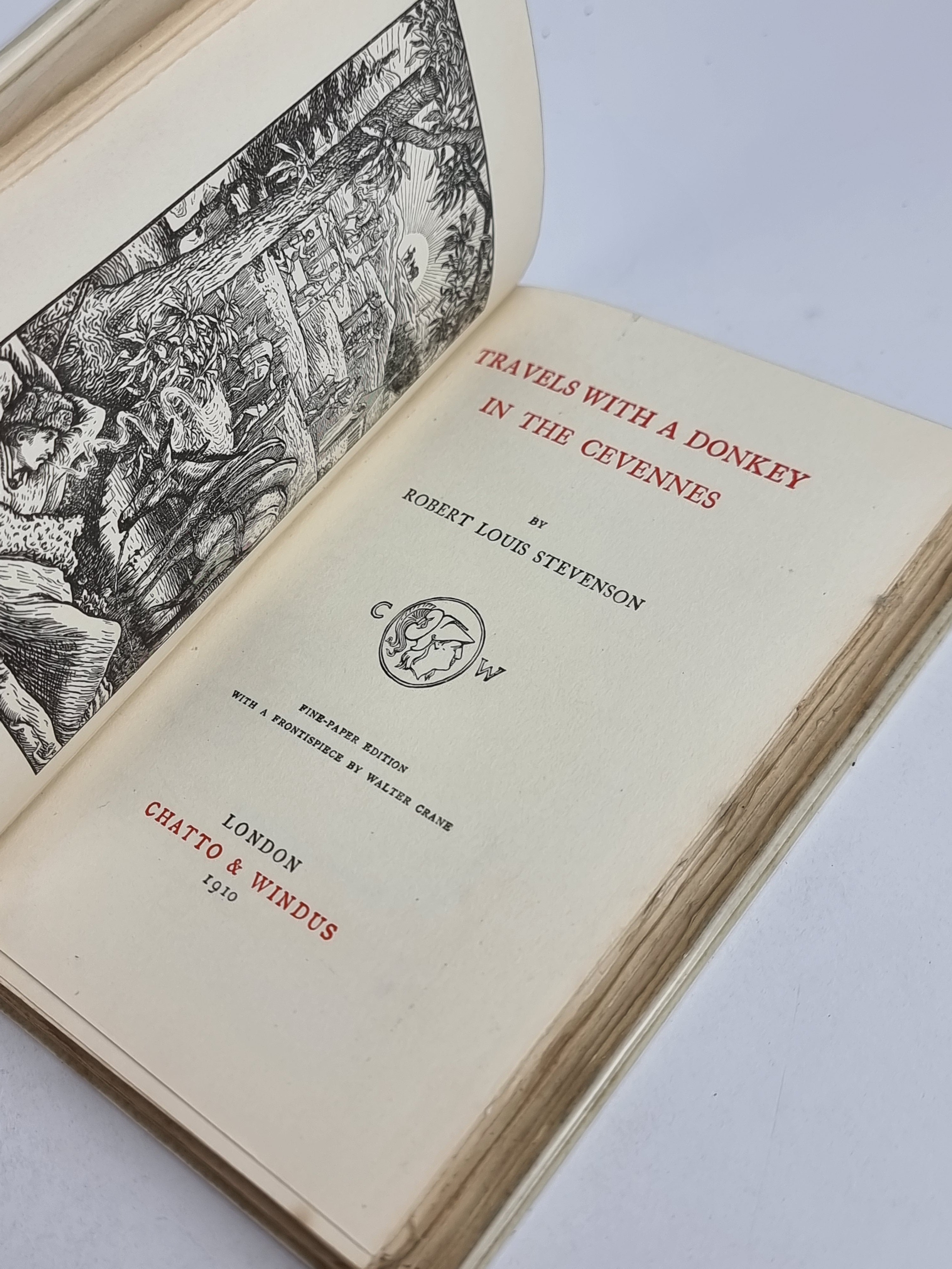 Travels with a Donkey in the Cevennes, Robert Louis Stevenson — Fine-Paper Edition