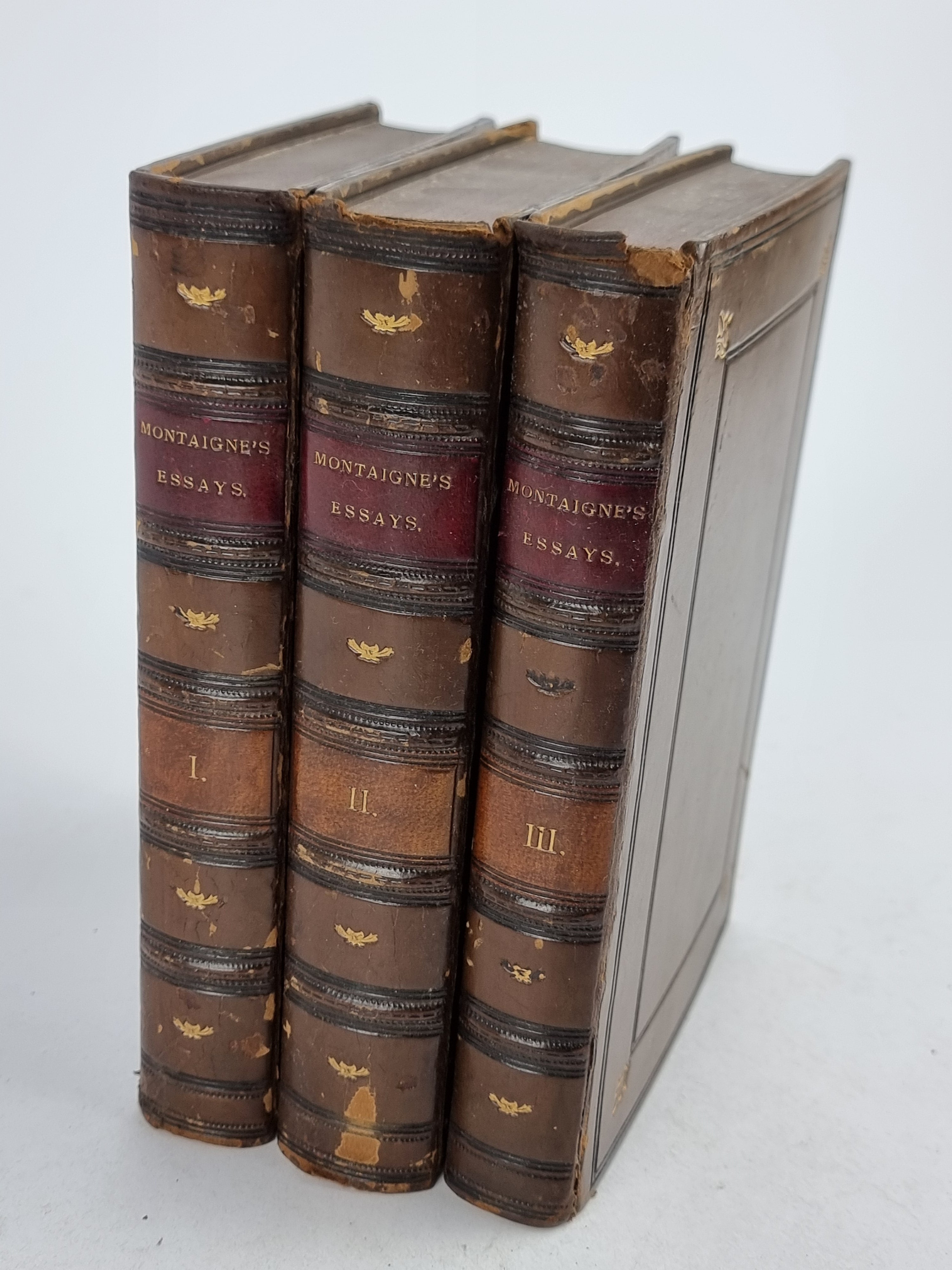 Montaigne's Essays in Three Books. With Notes and Quotations., Michel de Montaigne (Translated by Charles Cotton) — Sixth Edition Corrected and Amended
