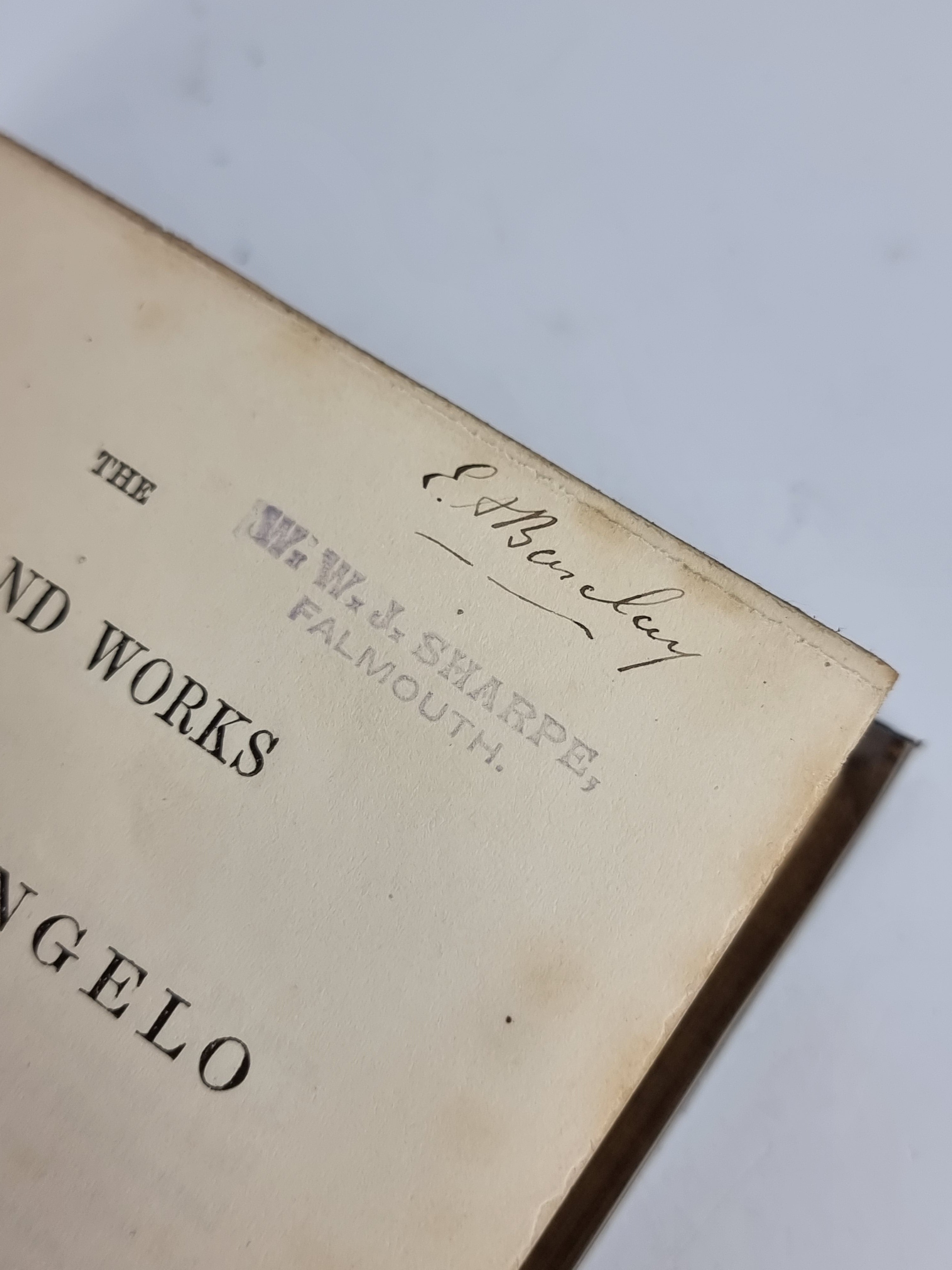 The Lives and Works of Michael Angelo and Raphael, R. Duppa &amp; Quatremère de Quincy