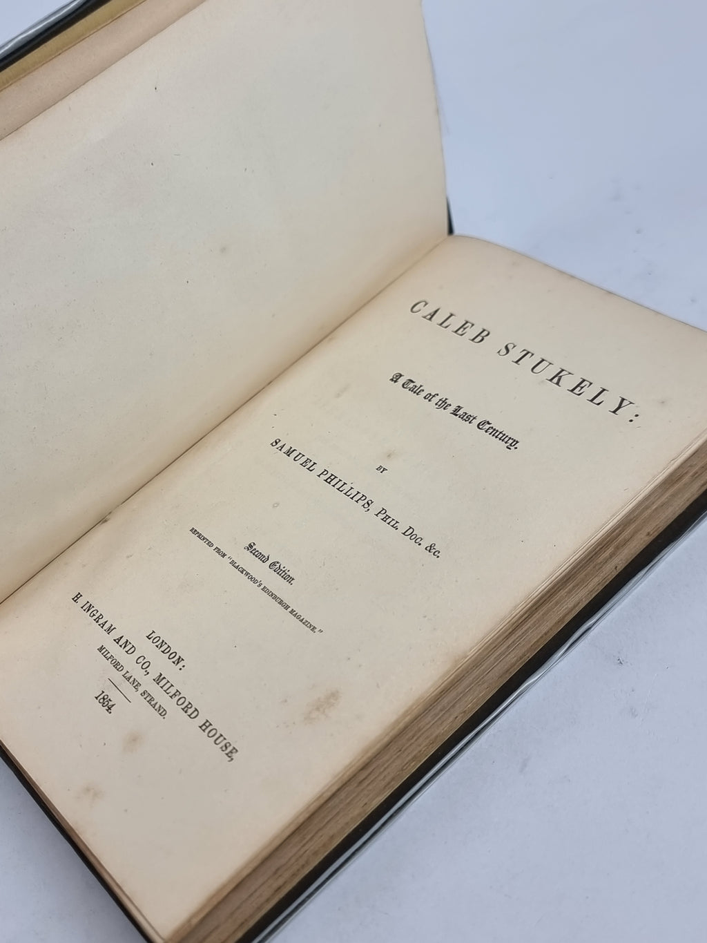 Caleb Stukely, Samuel Phillips — 2nd Edition