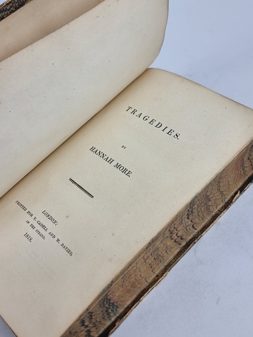 Tragedies, Hannah More — 1818 Edition