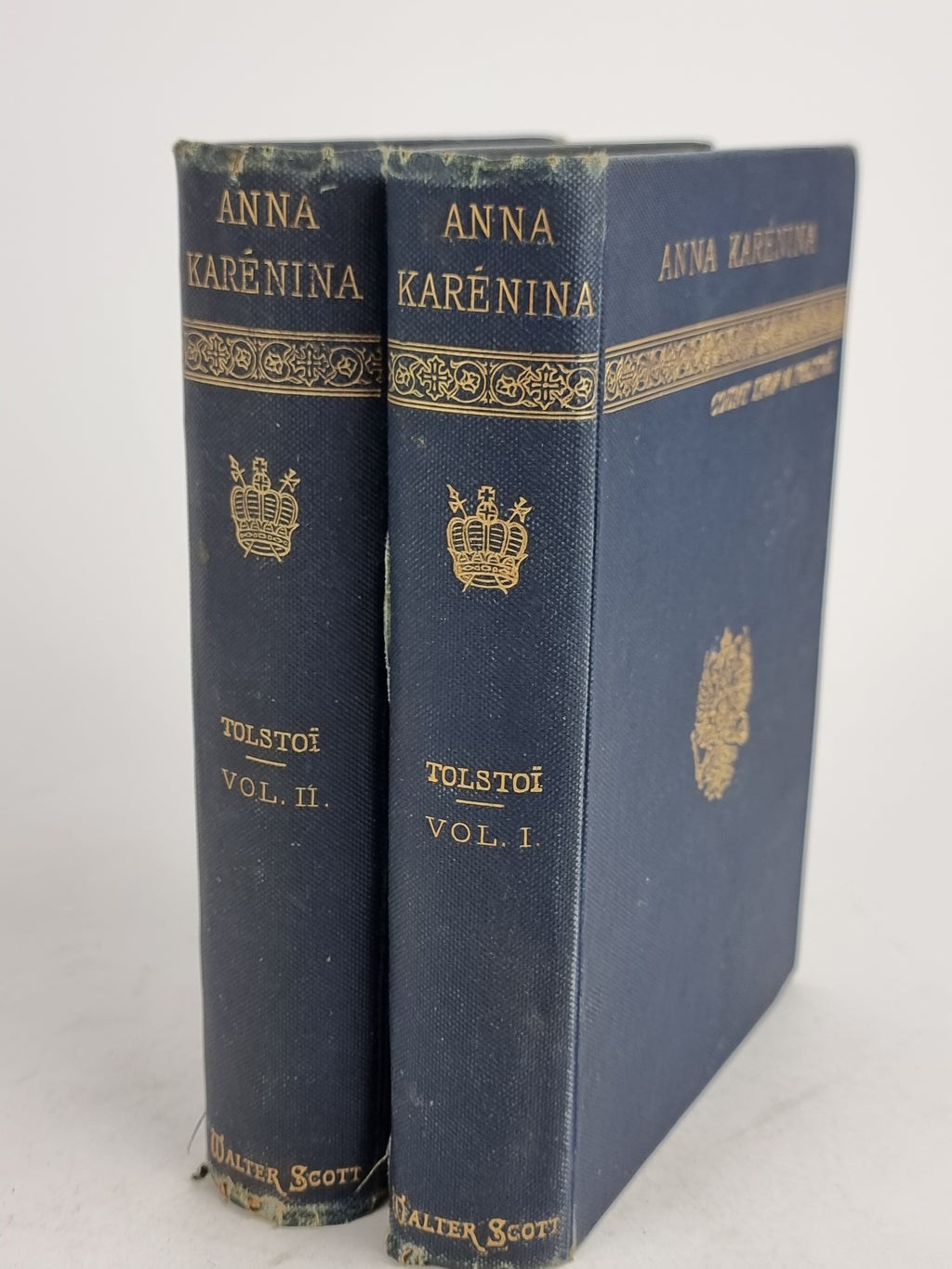 Anna Karénina, Count Lyof N. Tolstoi — 2nd U.K. Edition