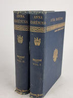 Anna Karénina, Count Lyof N. Tolstoi — 2nd U.K. Edition