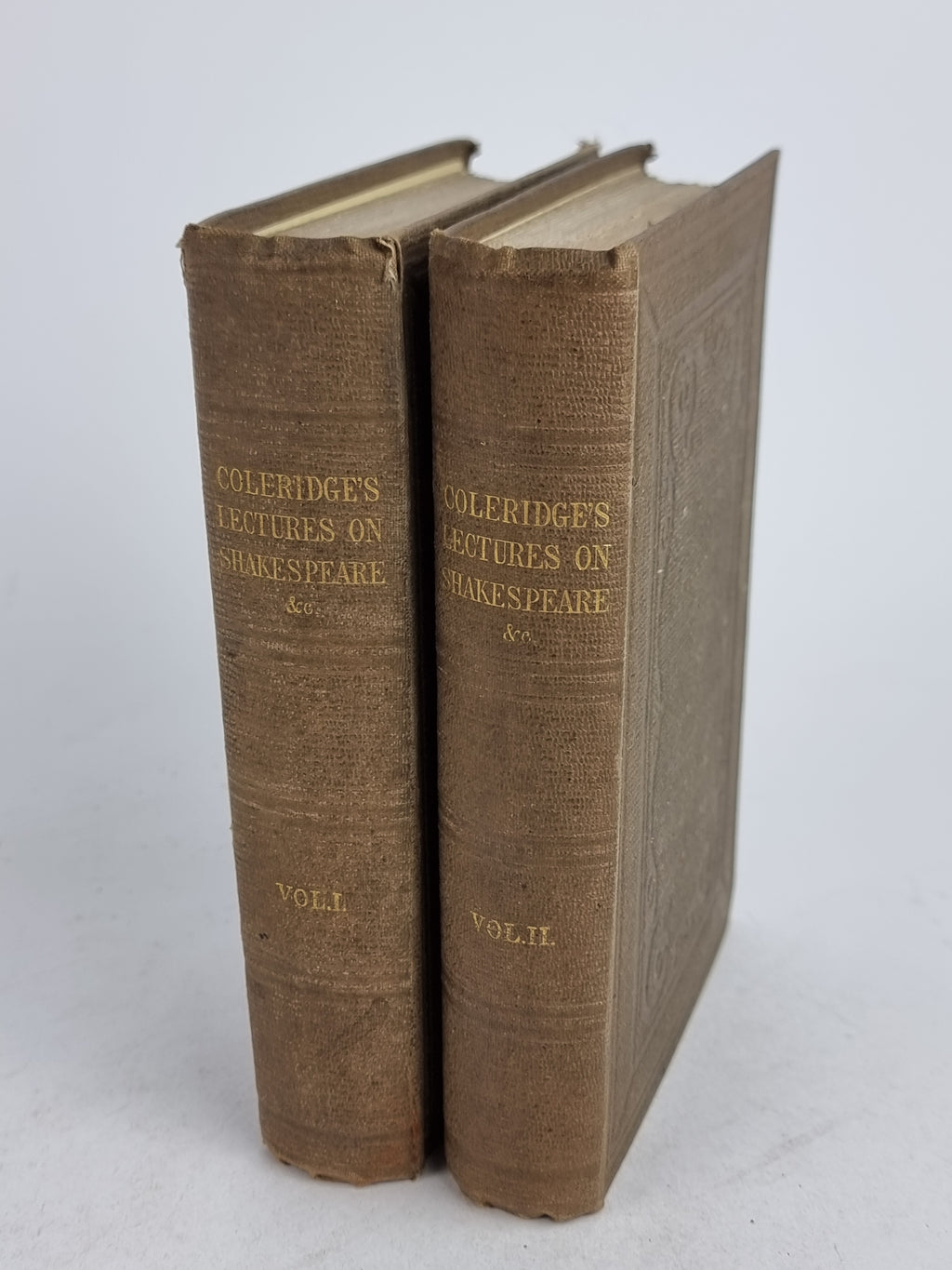 Notes and Lectures upon Shakespeare; Old Poets and Dramatists, Samuel Taylor Coleridge