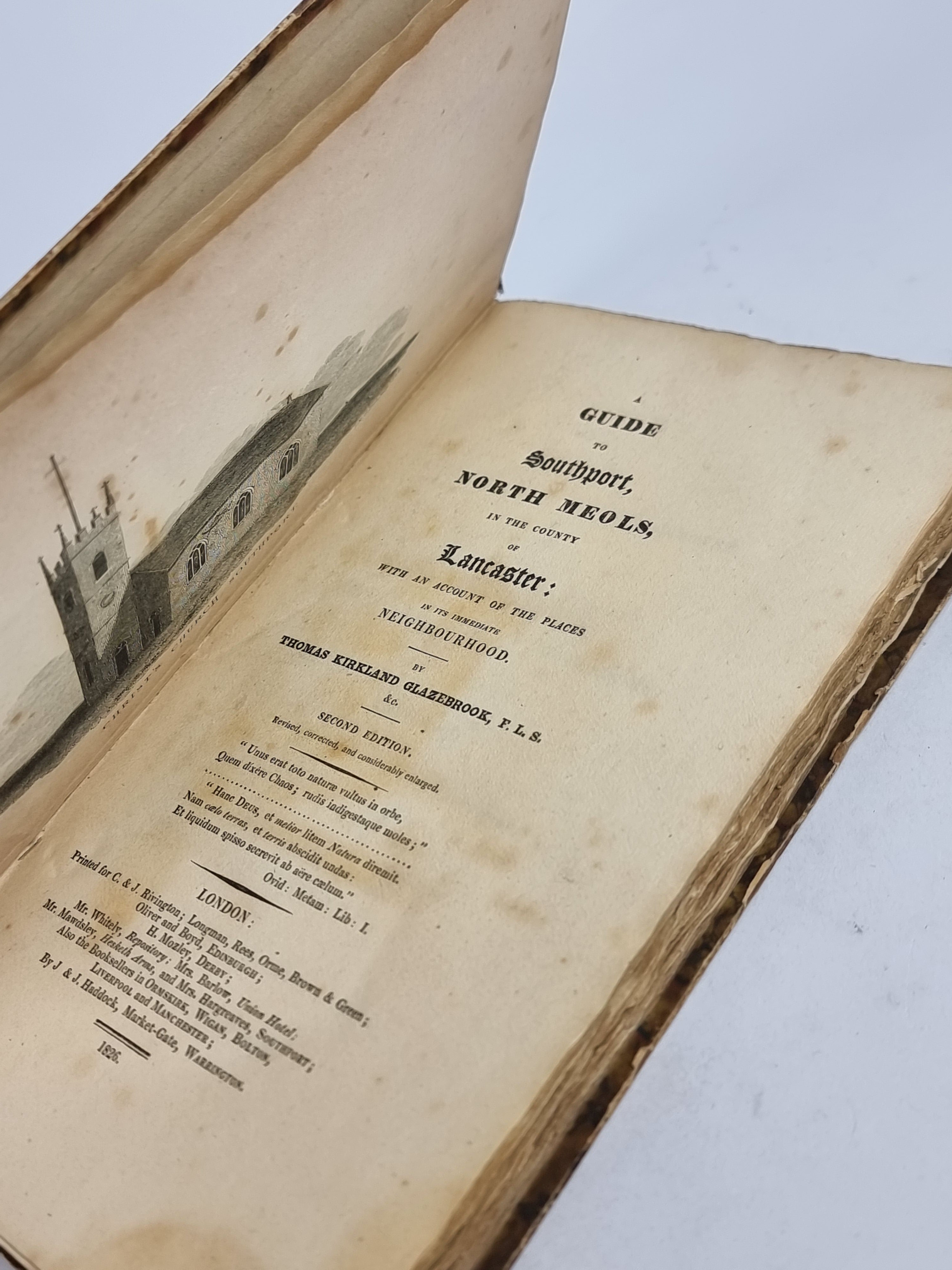 A Guide to Southport, North Meols, Thomas Kirkland Glazebrook — 2nd  Edition