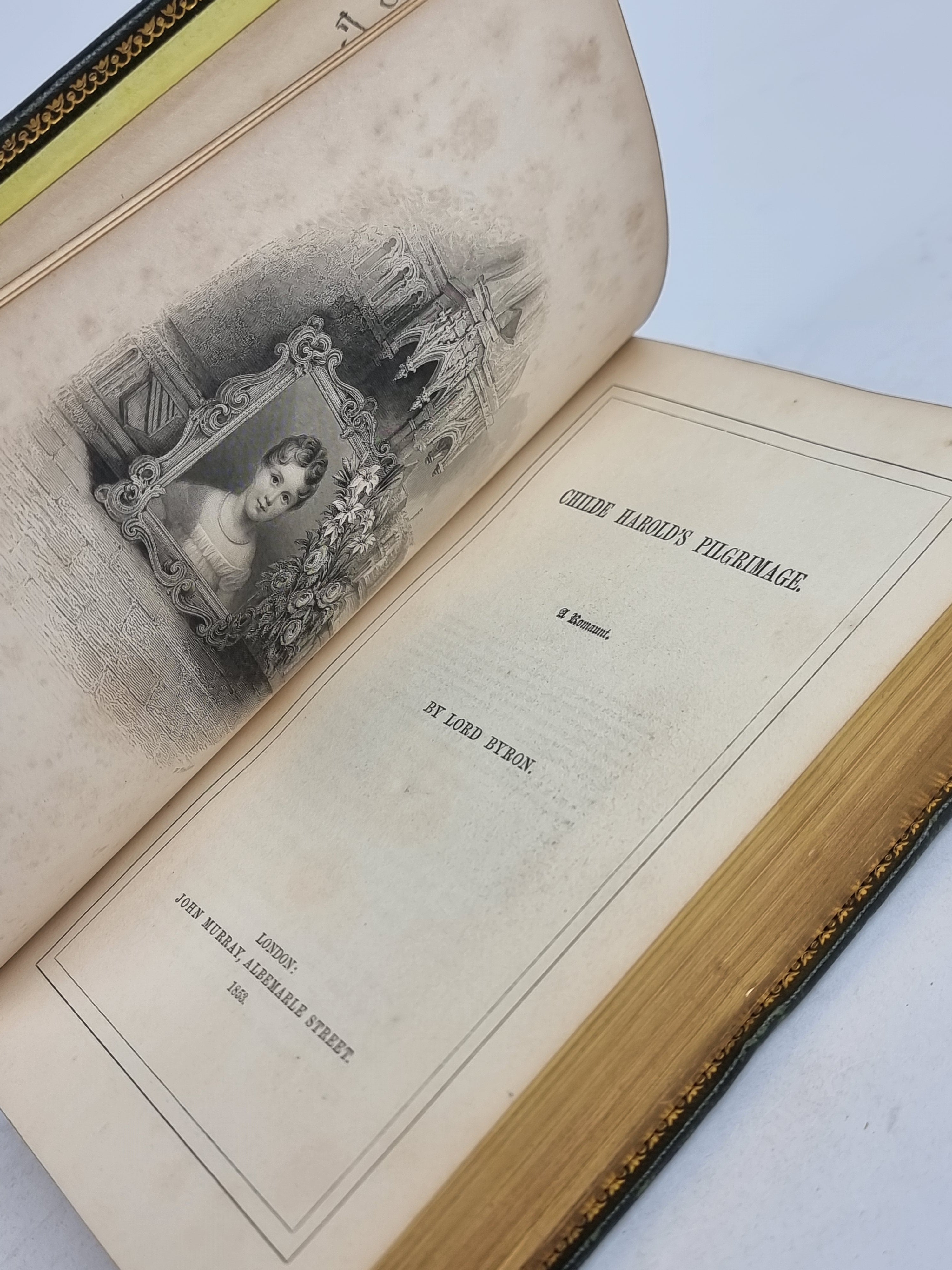 Childe Harold's Pilgrimage, Lord Byron — 1853 Illustrated Edition