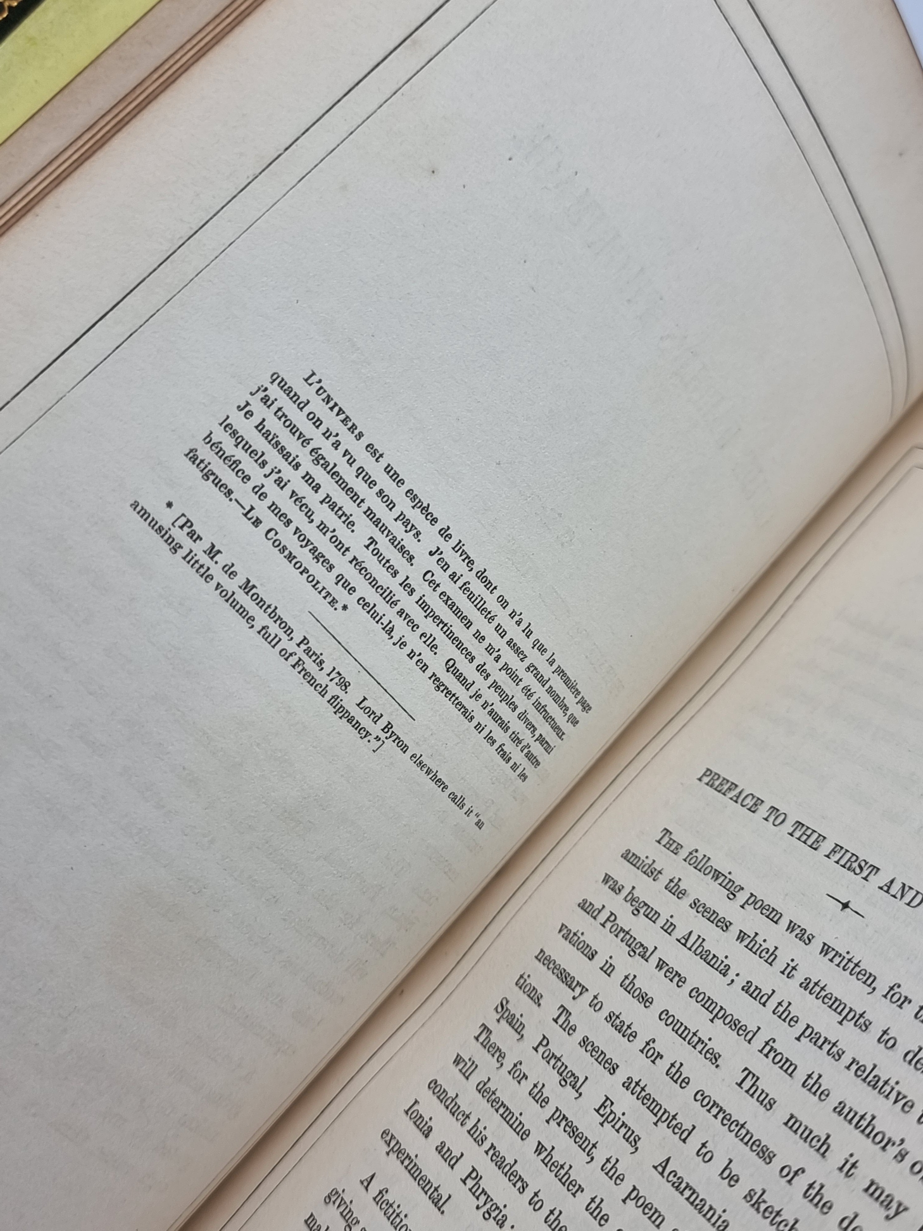 Childe Harold's Pilgrimage, Lord Byron — 1853 Illustrated Edition