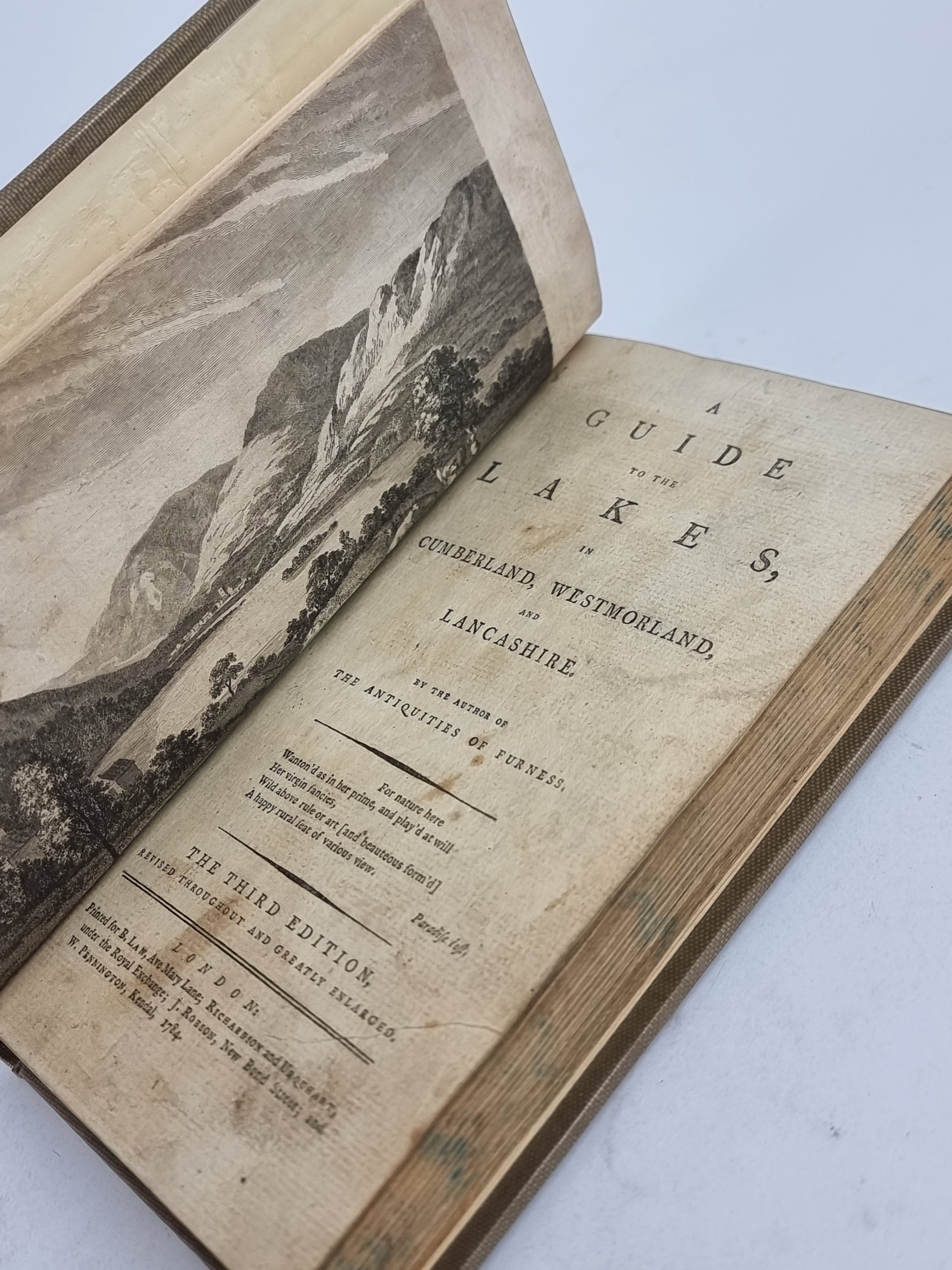 A Guide to the Lakes, in Cumberland, Westmorland, and Lancashire, Thomas West