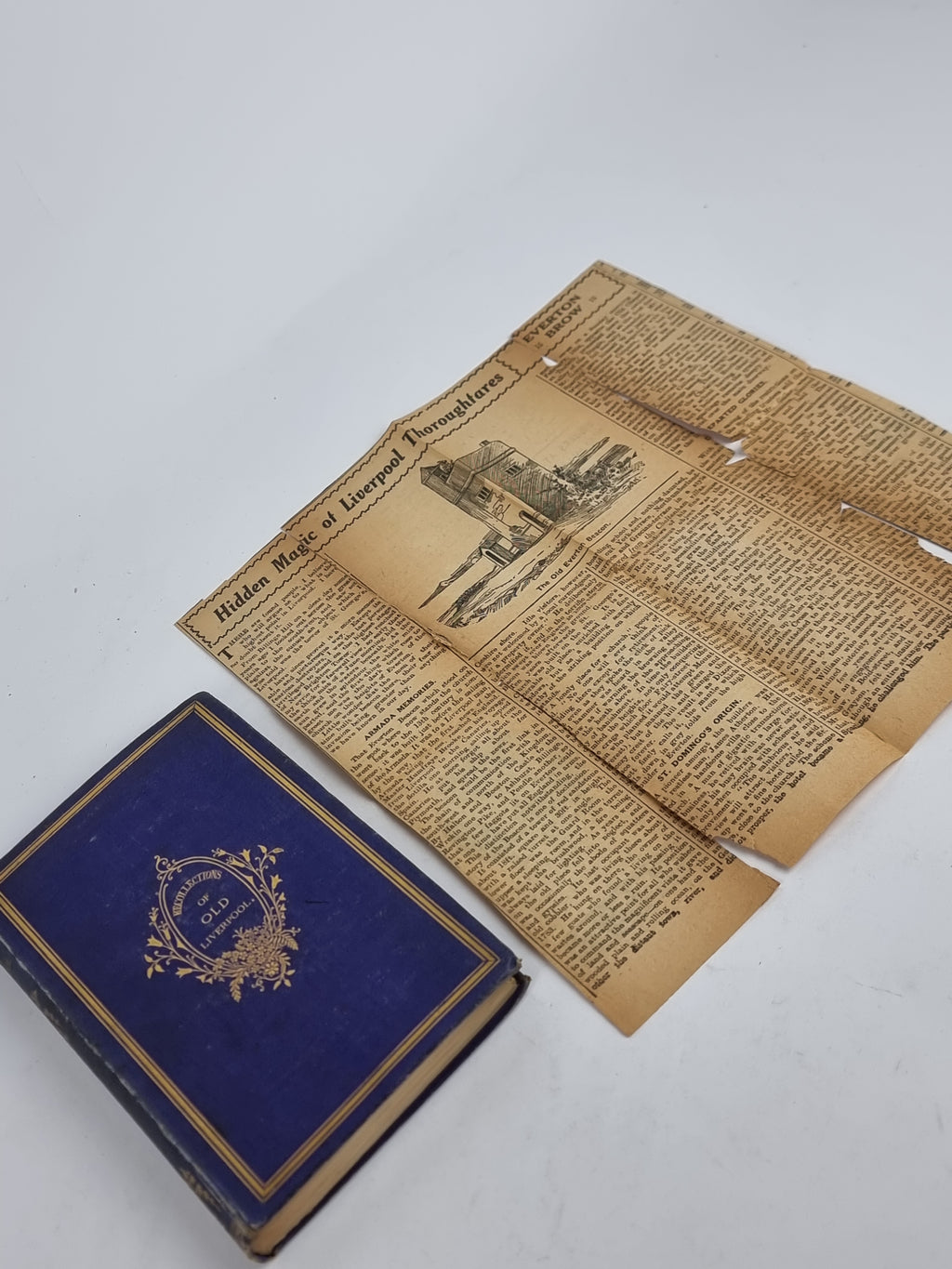 Recollections of Old Liverpool, James Stonehouse — 1st Edition