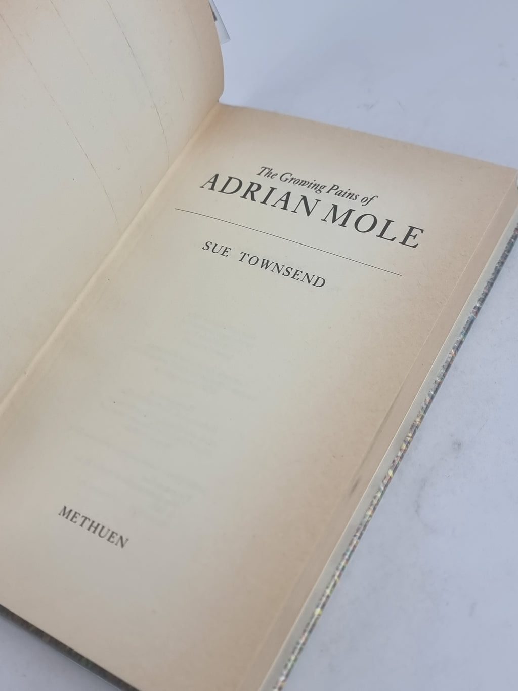 The Growing Pains of Adrian Mole, Sue Townsend — 1st Edition