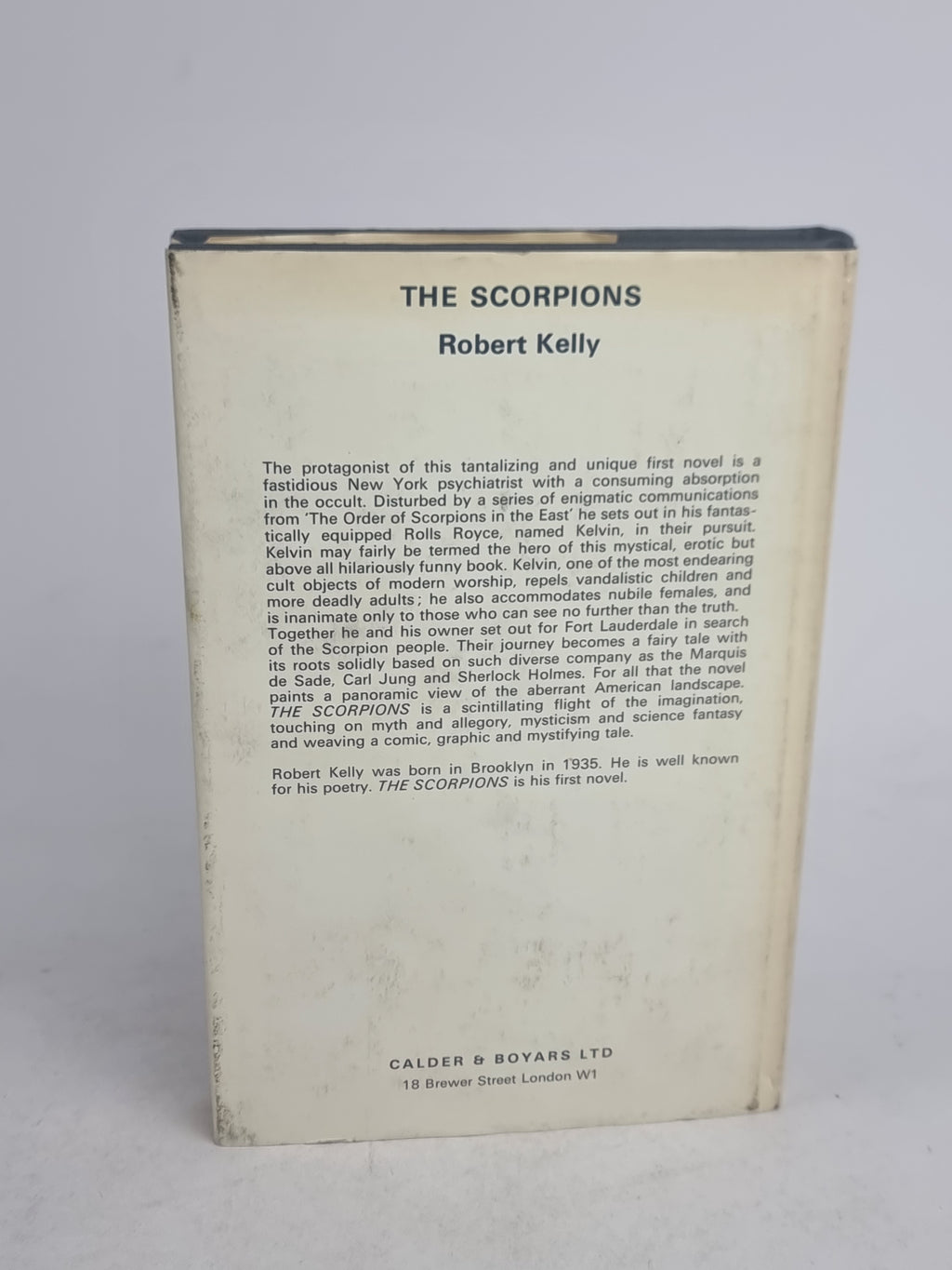 The Scorpions, Robert Kelly — 1st UK Edition