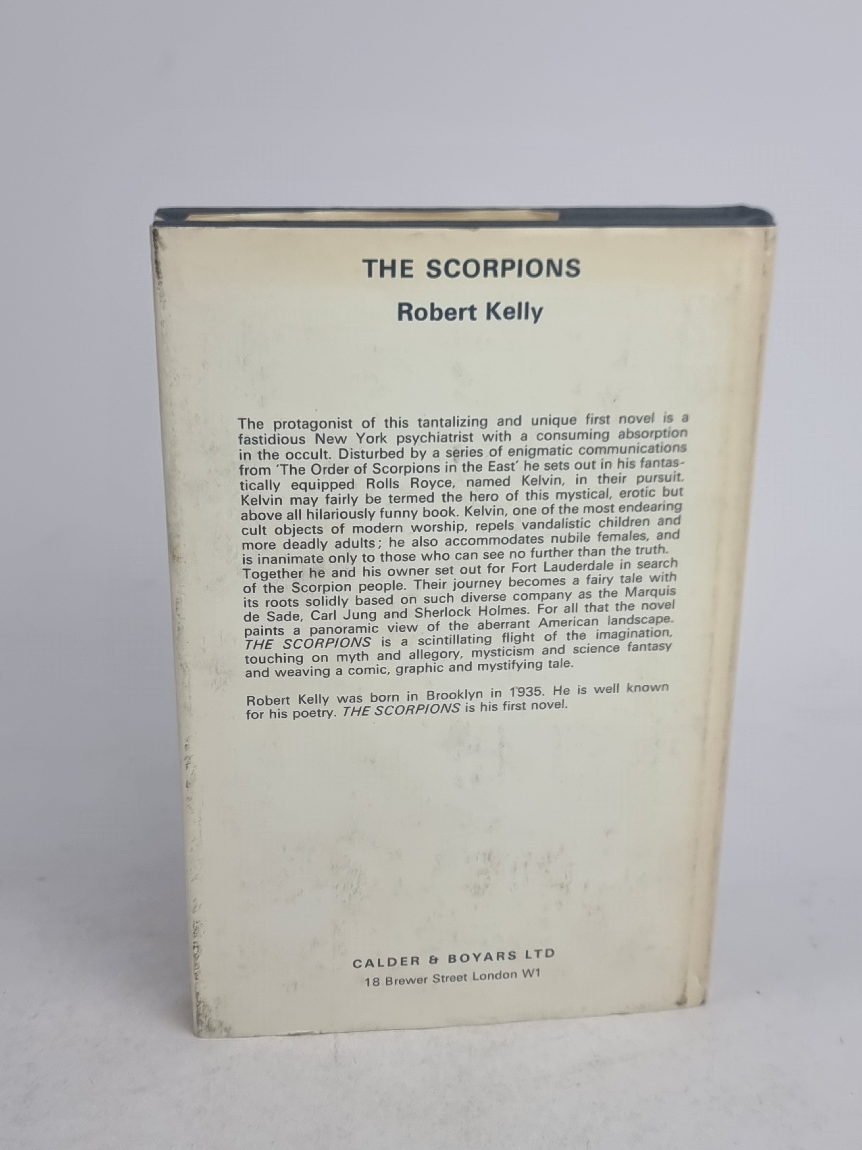 The Scorpions, Robert Kelly — 1st UK Edition