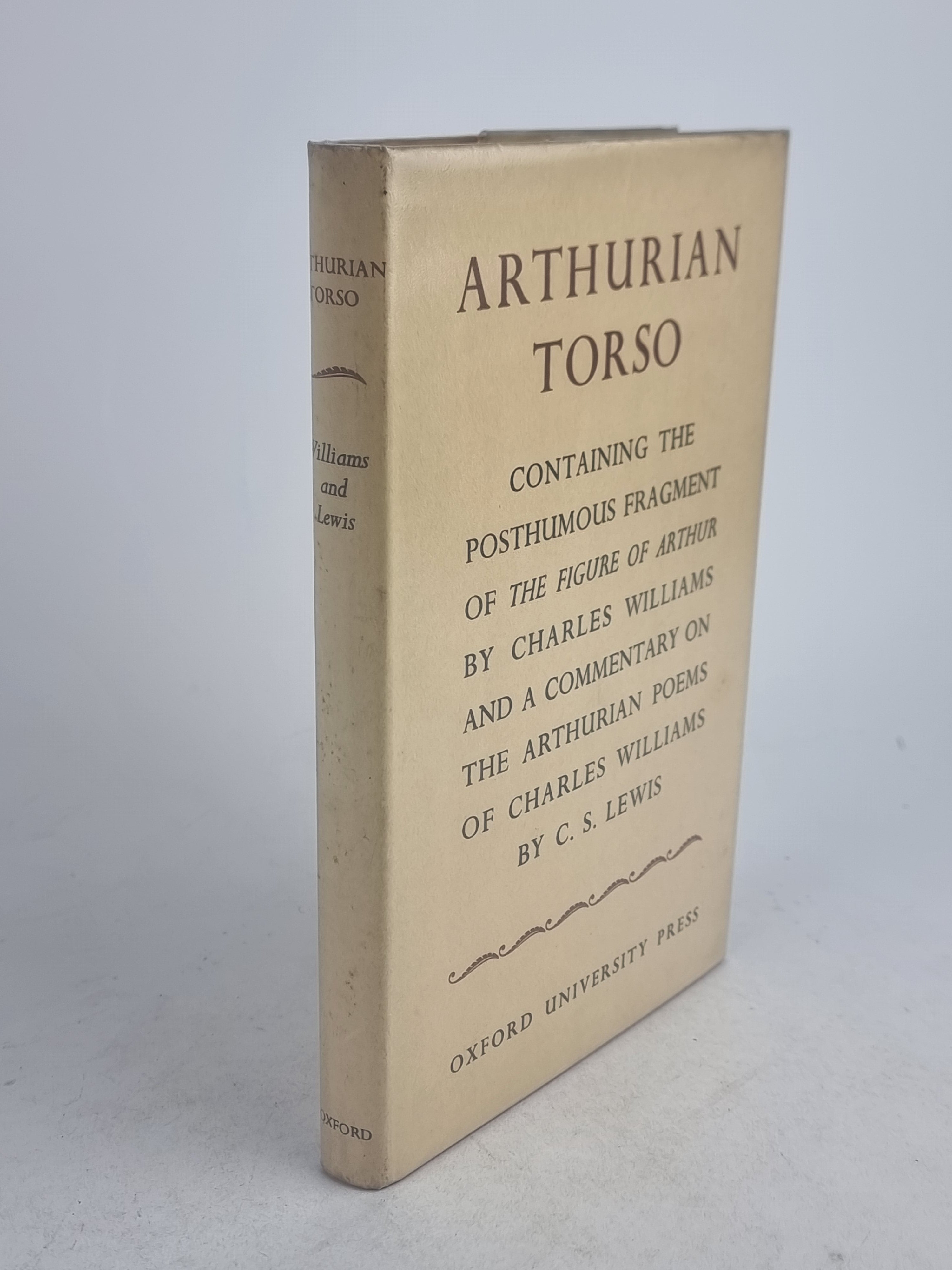 Arthurian Torso, Charles Williams and C. S. Lewis — 1st Edition