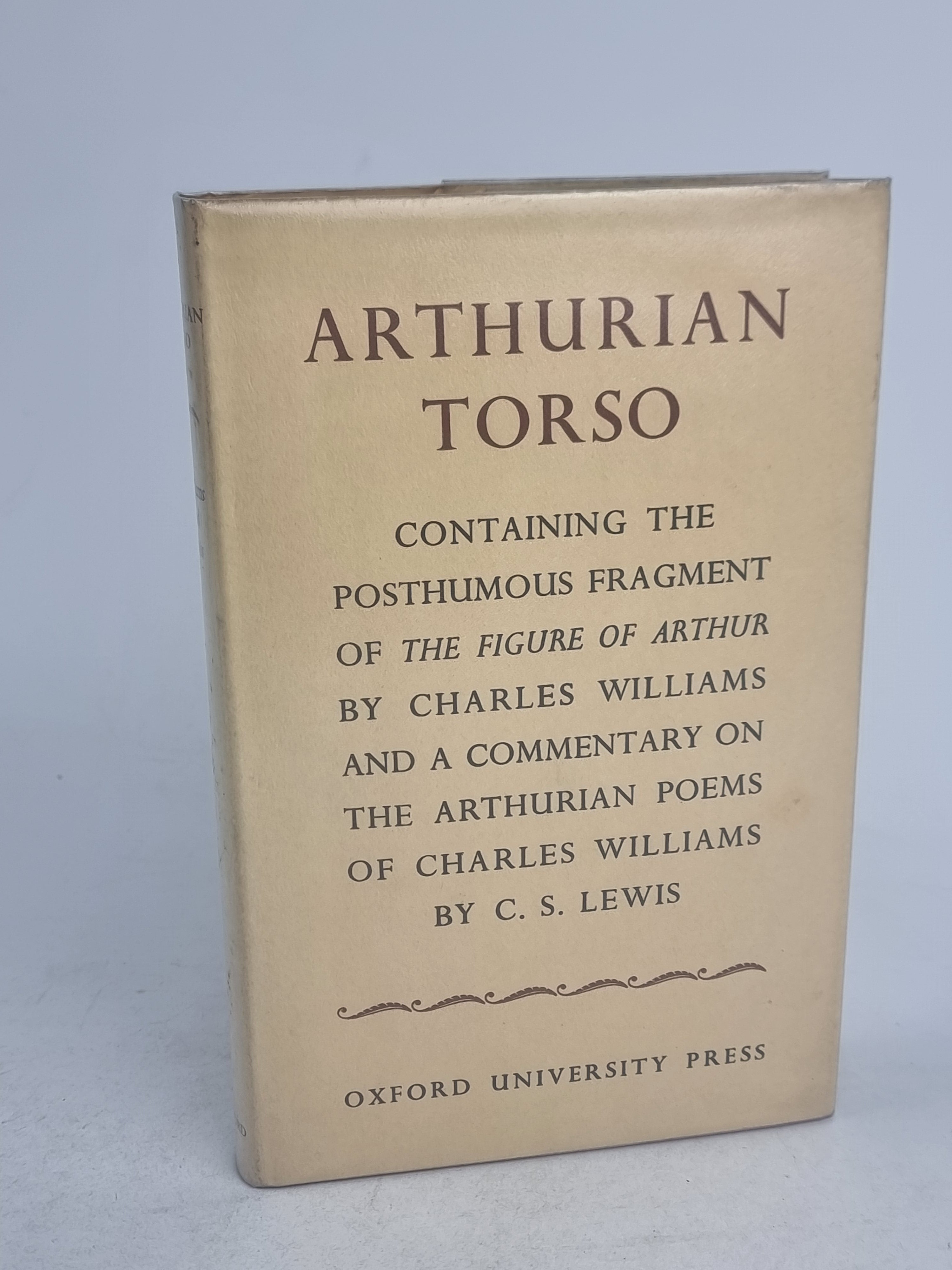 Arthurian Torso, Charles Williams and C. S. Lewis — 1st Edition