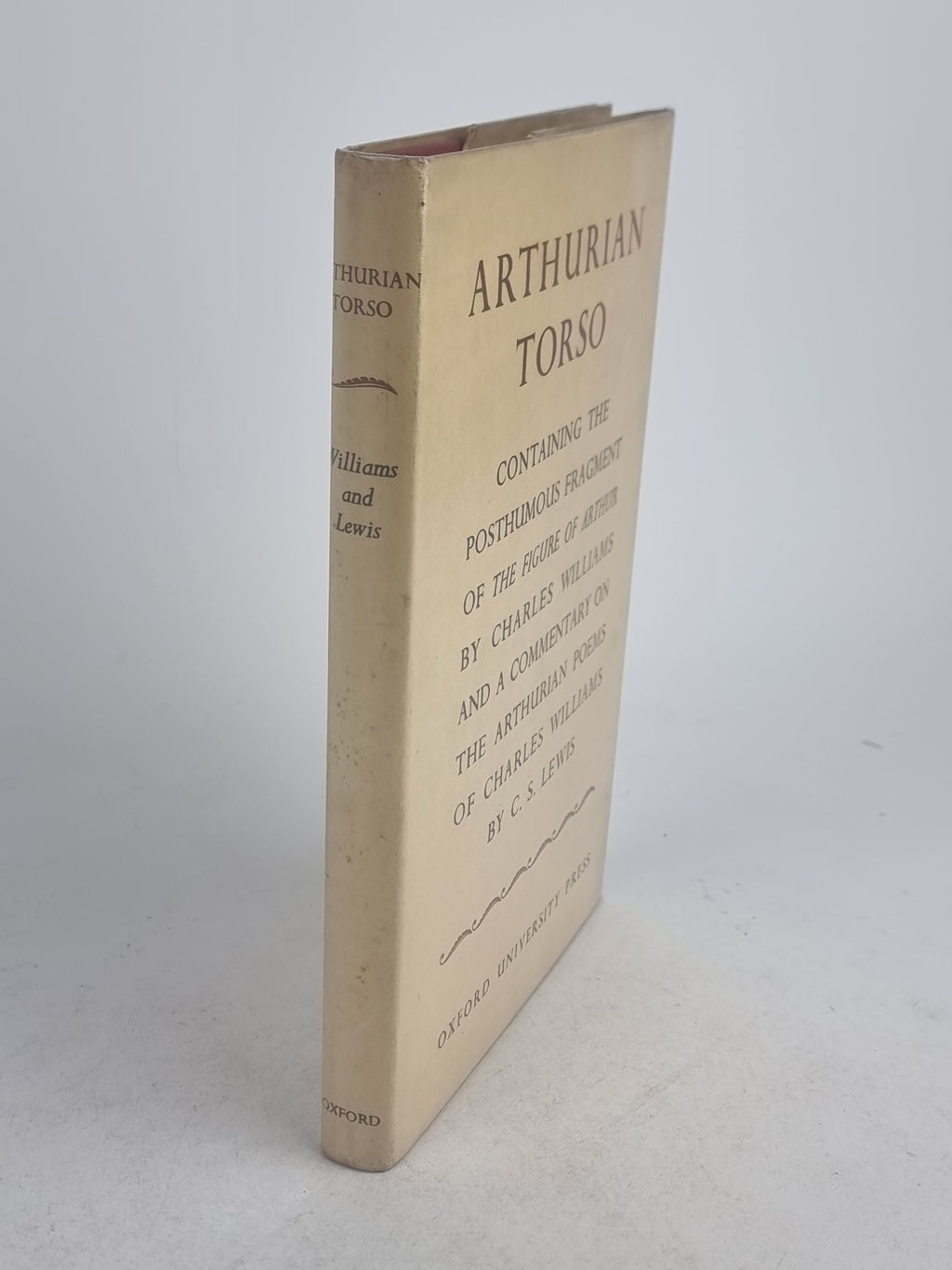 Arthurian Torso, Charles Williams and C. S. Lewis — 1st Edition