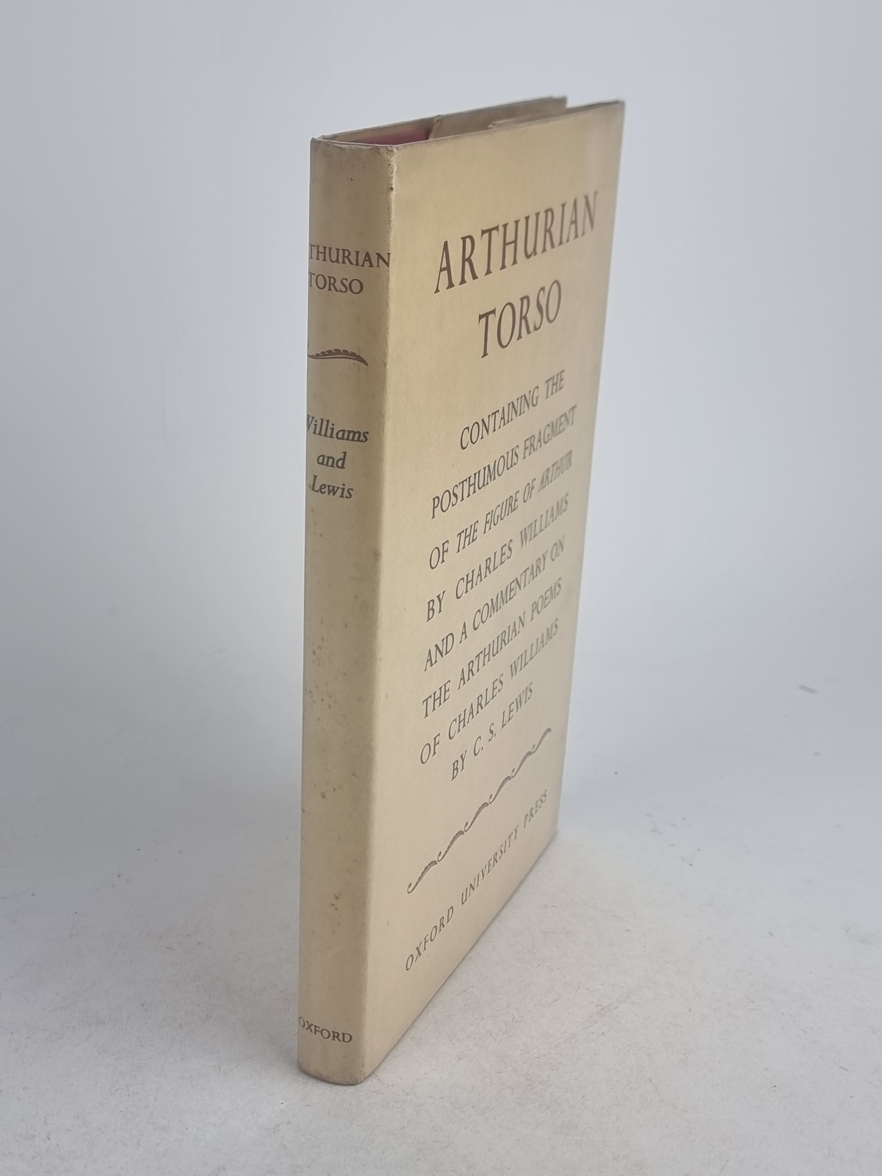 Arthurian Torso, Charles Williams and C. S. Lewis — 1st Edition
