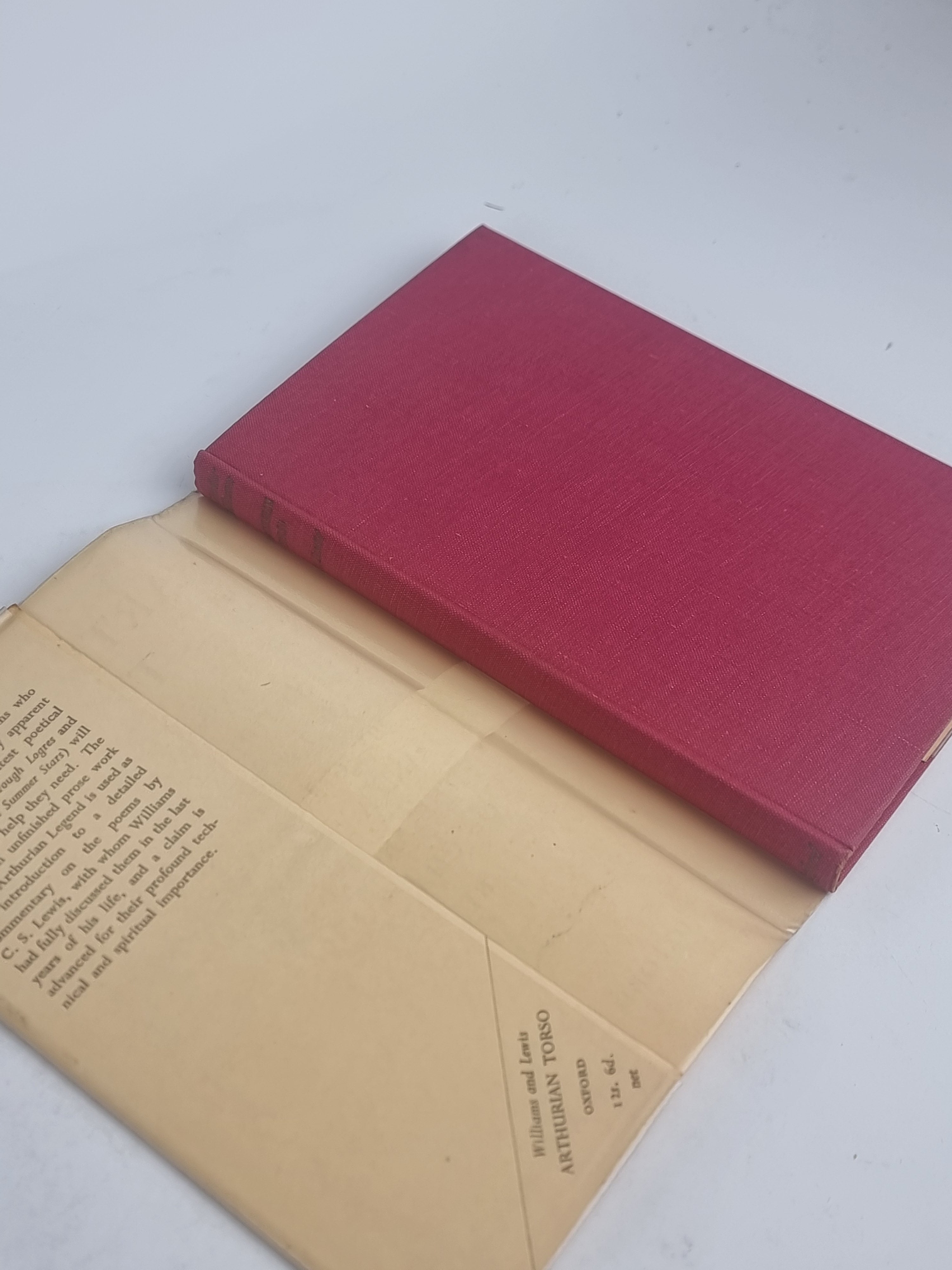 Arthurian Torso, Charles Williams and C. S. Lewis — 1st Edition