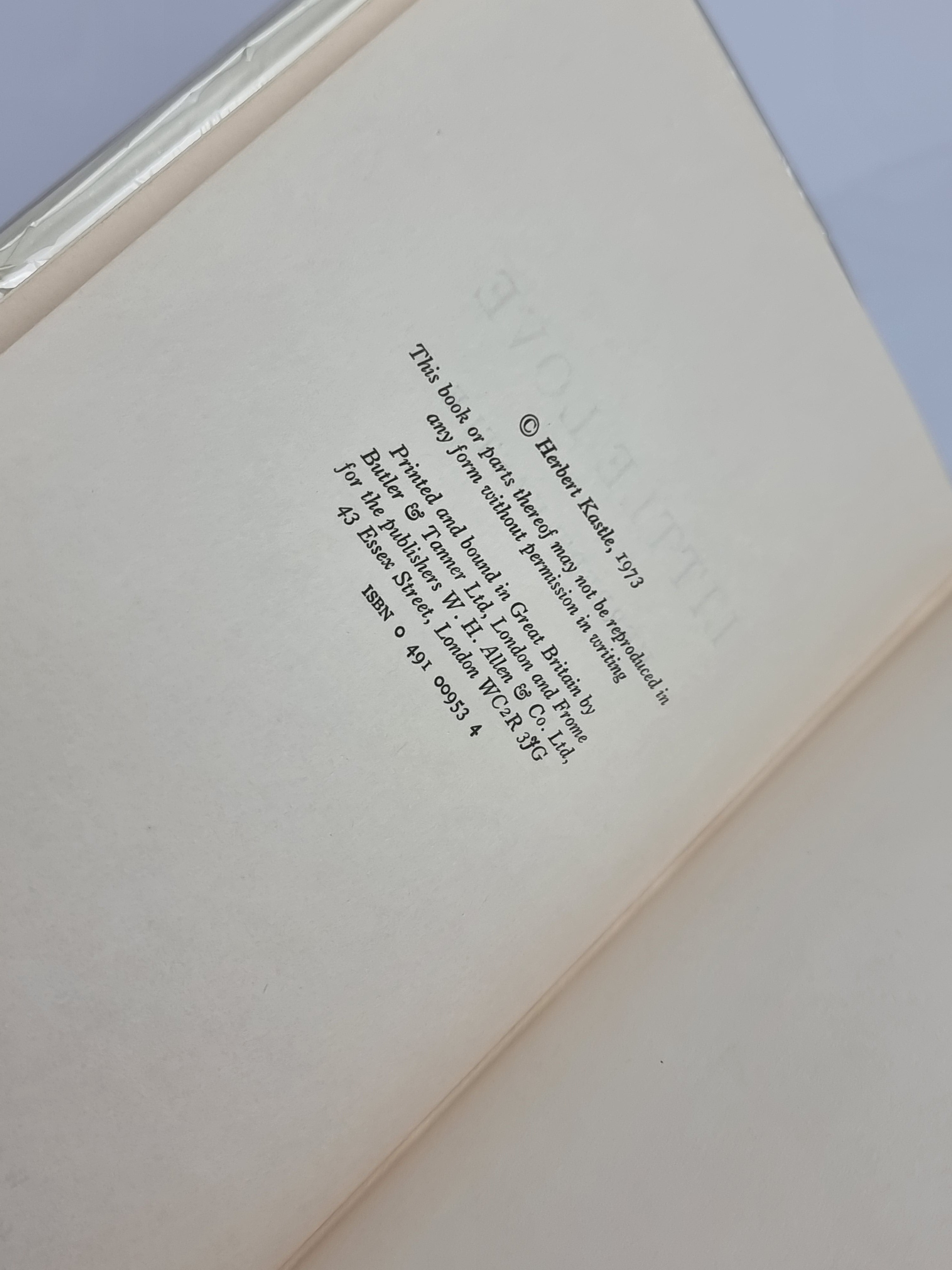 Little Love, Herbert Kastle — 1st Edition