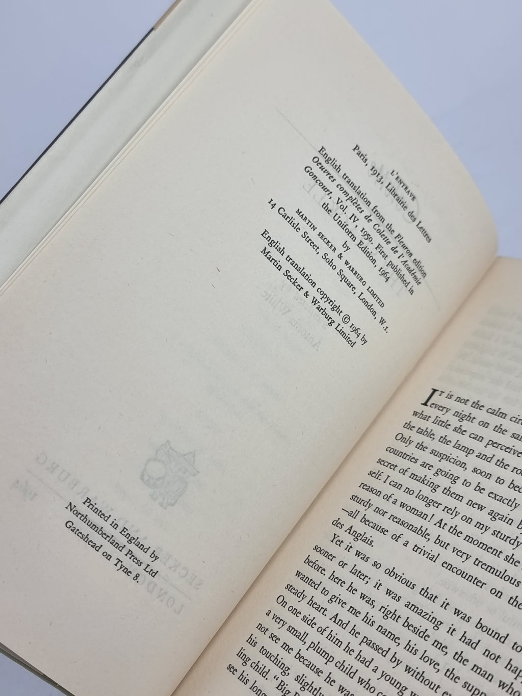The Shackle, Colette — 1st Edition