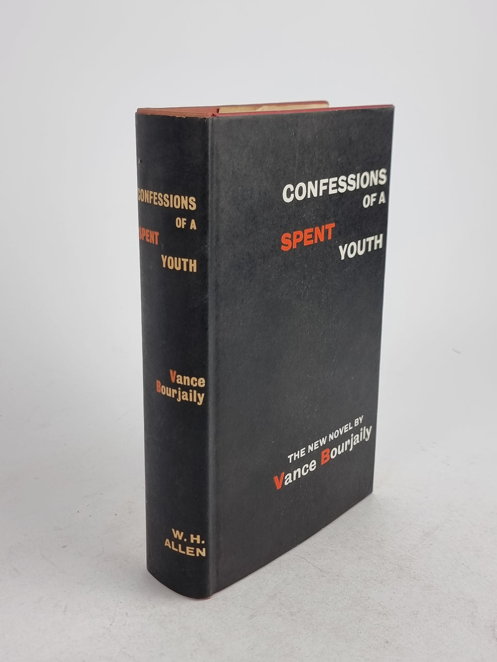 Confessions of a Spent Youth, Vance Bourjaily — 1st British Edition