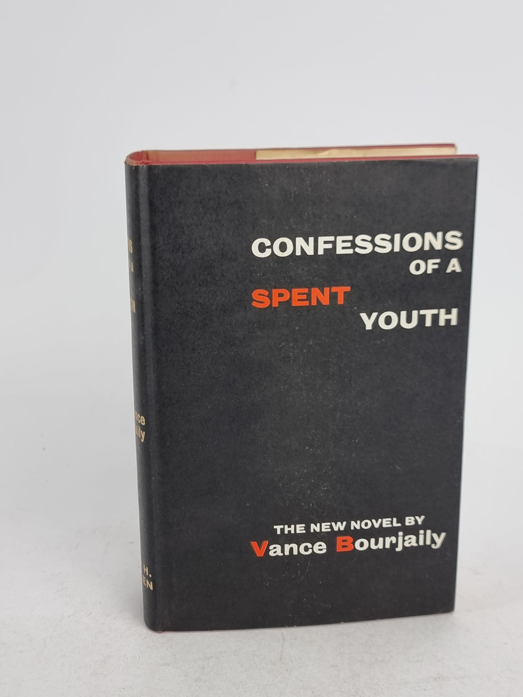 Confessions of a Spent Youth, Vance Bourjaily — 1st British Edition