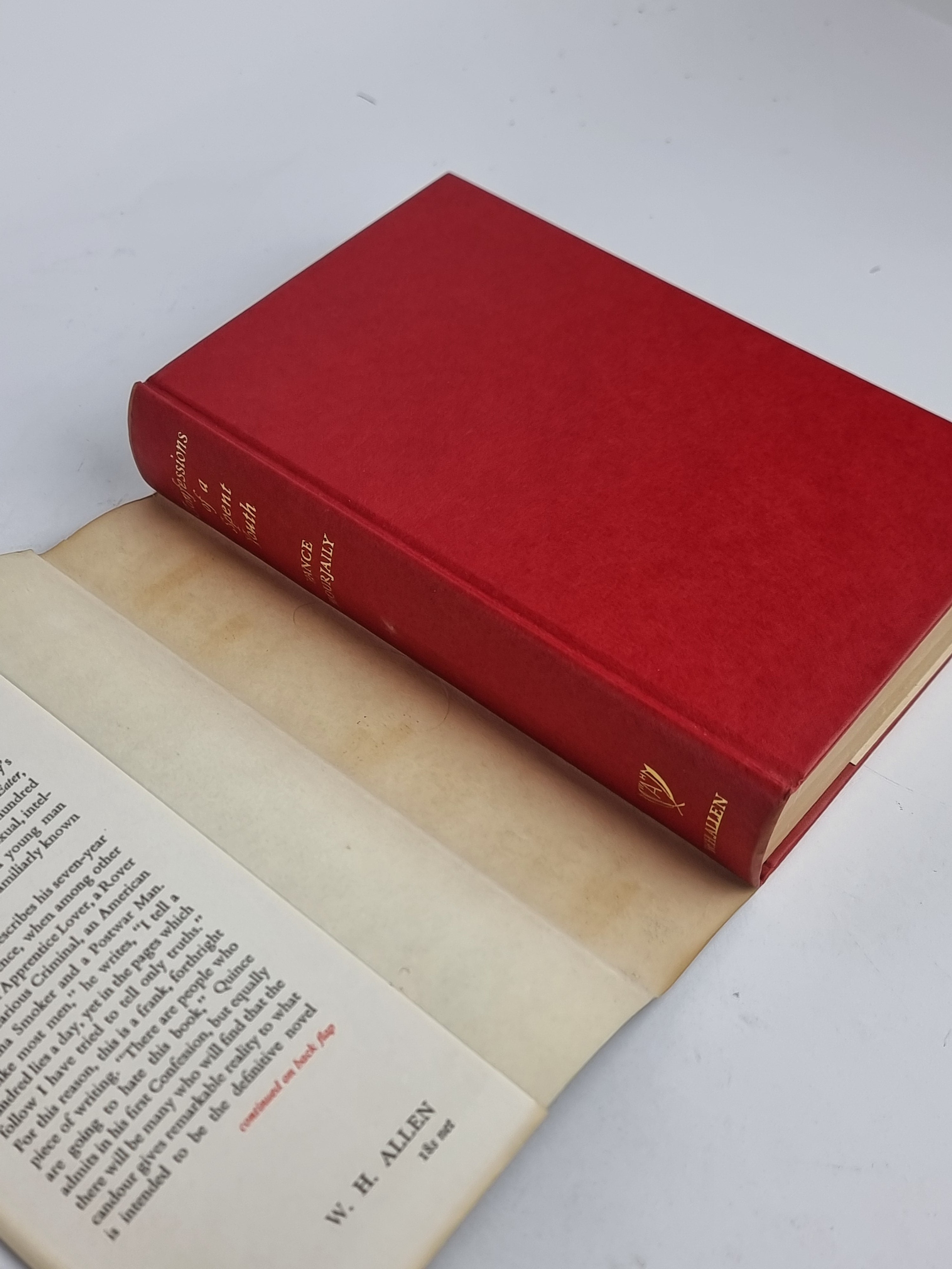 Confessions of a Spent Youth, Vance Bourjaily — 1st British Edition