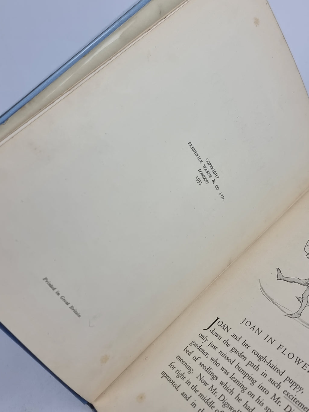 Joan in Flowerland, Margaret W. Tarrant & Lewis Dutton — 1st Edition