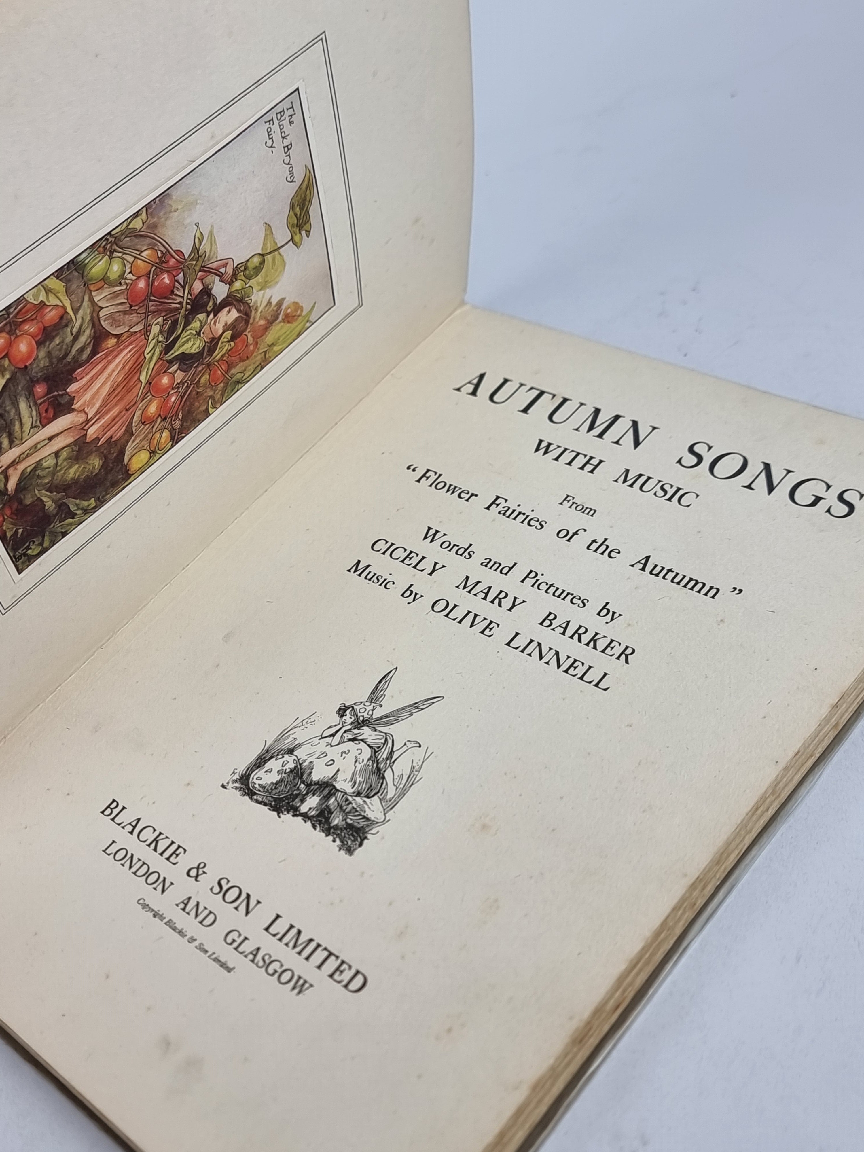 Autumn Songs With Music from "Flower Fairies of the Autumn", Cicely Mary Barker & Olive Linnell