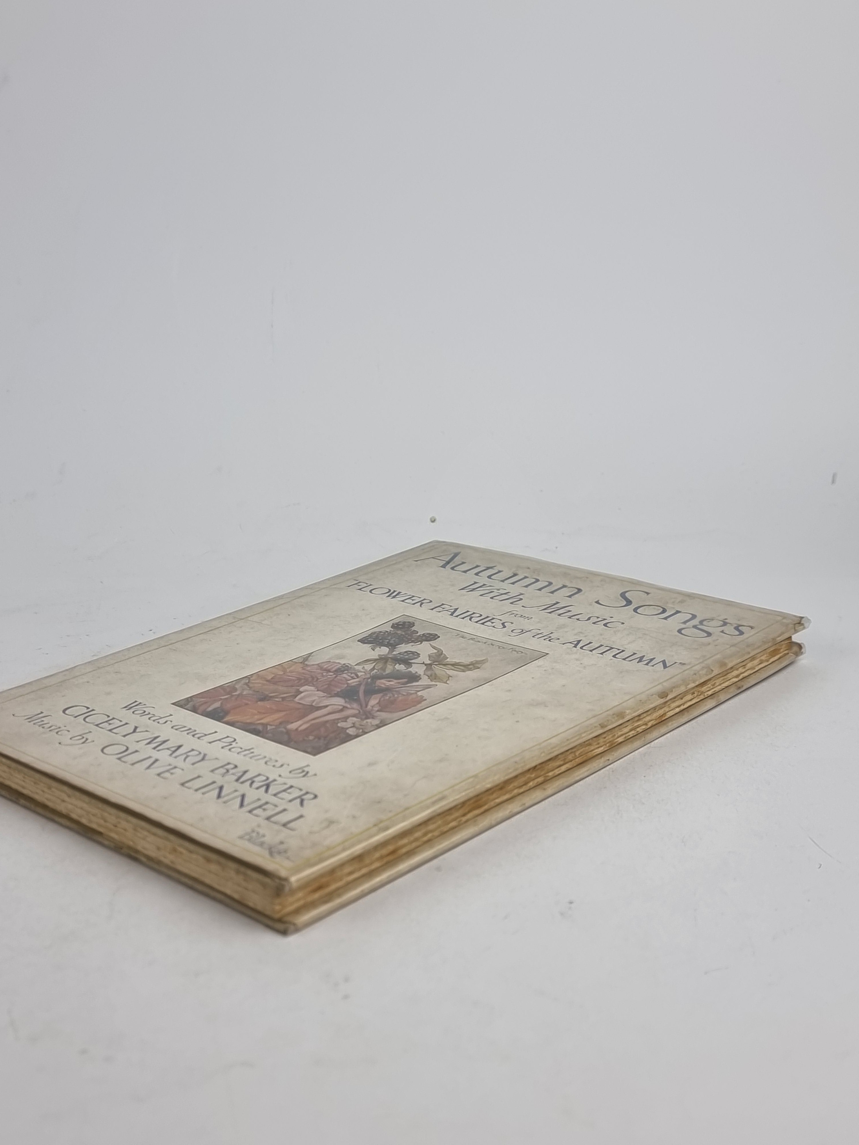 Autumn Songs With Music from "Flower Fairies of the Autumn", Cicely Mary Barker &amp; Olive Linnell — 1st Edition