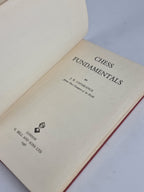 Chess Fundamentals, J. R. Capablanca — 1956 Reprint