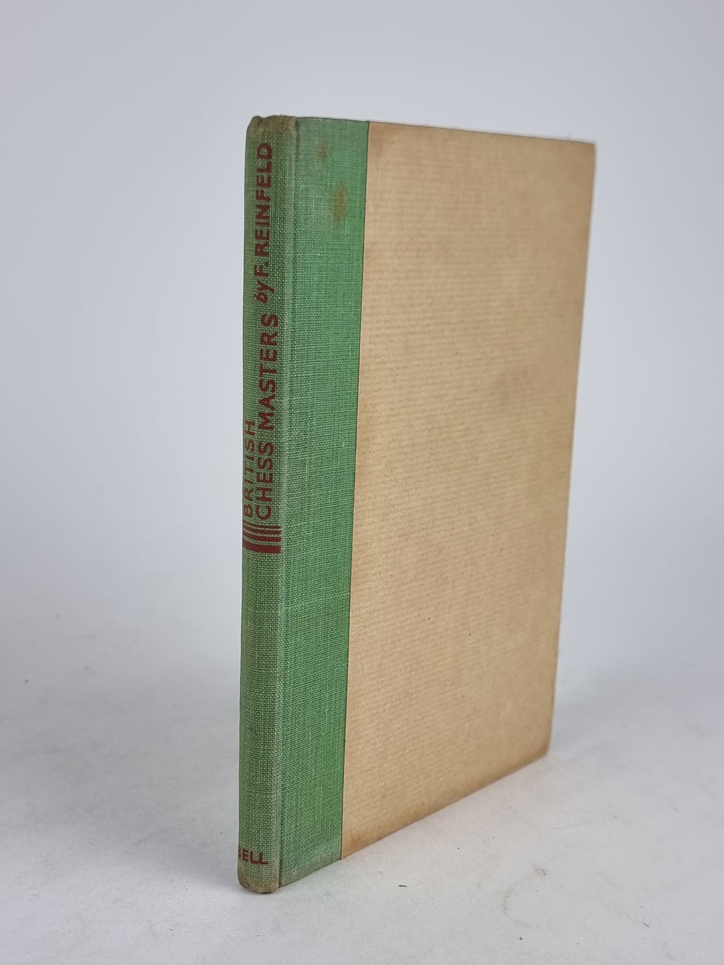 British Chess Masters Past and Present, Fred Reinfeld — 1st Edition