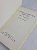 A Complete Defence to 1 P-K4: A Study of Petroff's Defence, David Hooper — 1st Ed