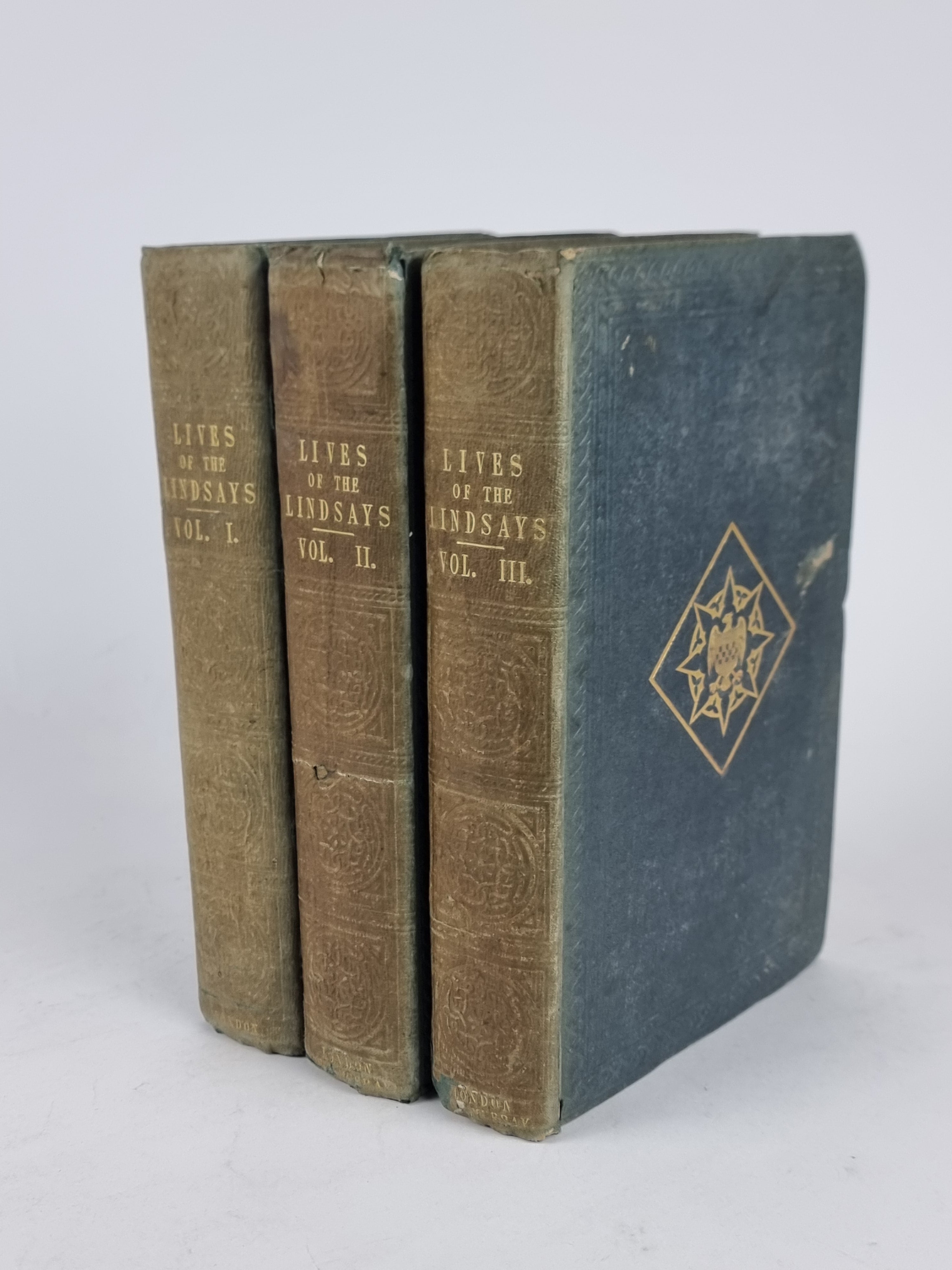 Lives of the Lindsays, Lord Lindsay — 1st Trade Edition