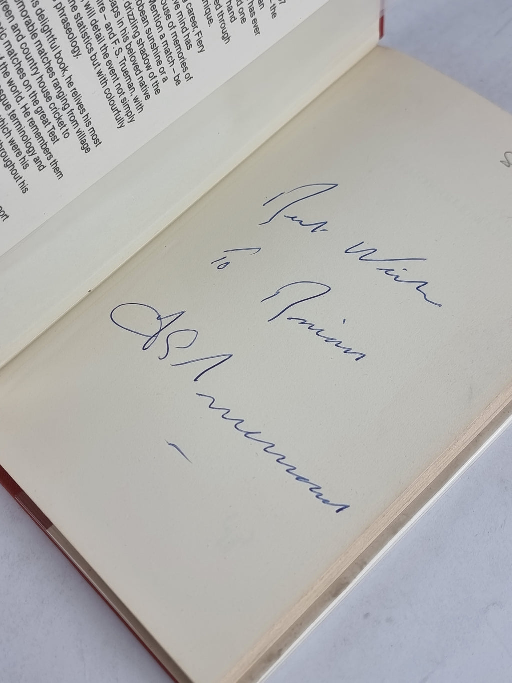 My Most Memorable Matches, Fred Trueman with Don Mosey — 1st Edition