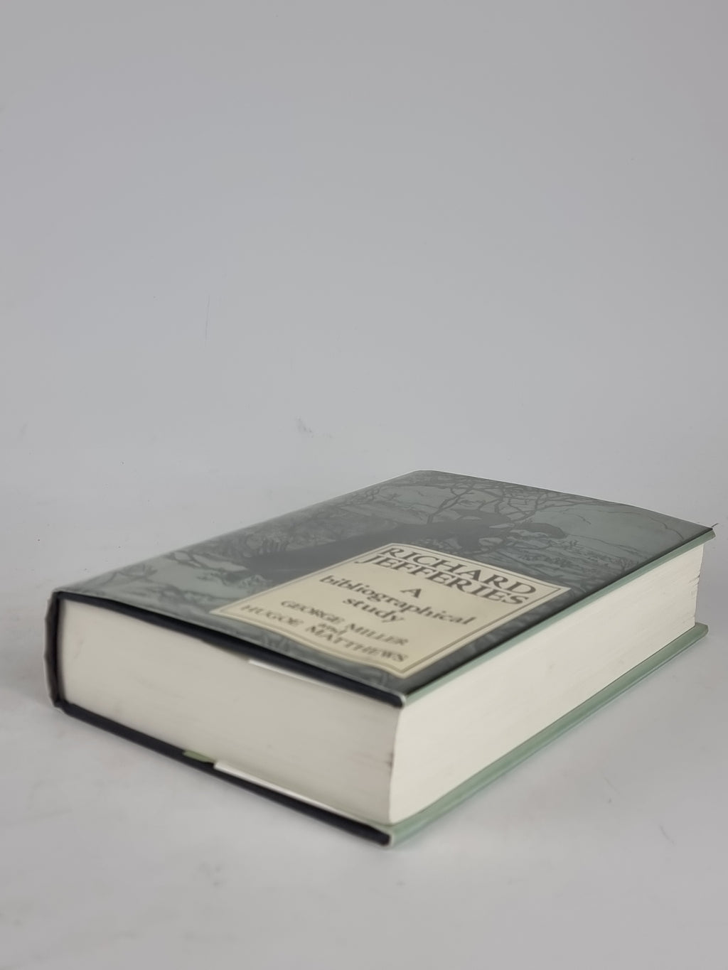 Richard Jefferies: A bibliographical study, George Miller and Hugoe Matthews
