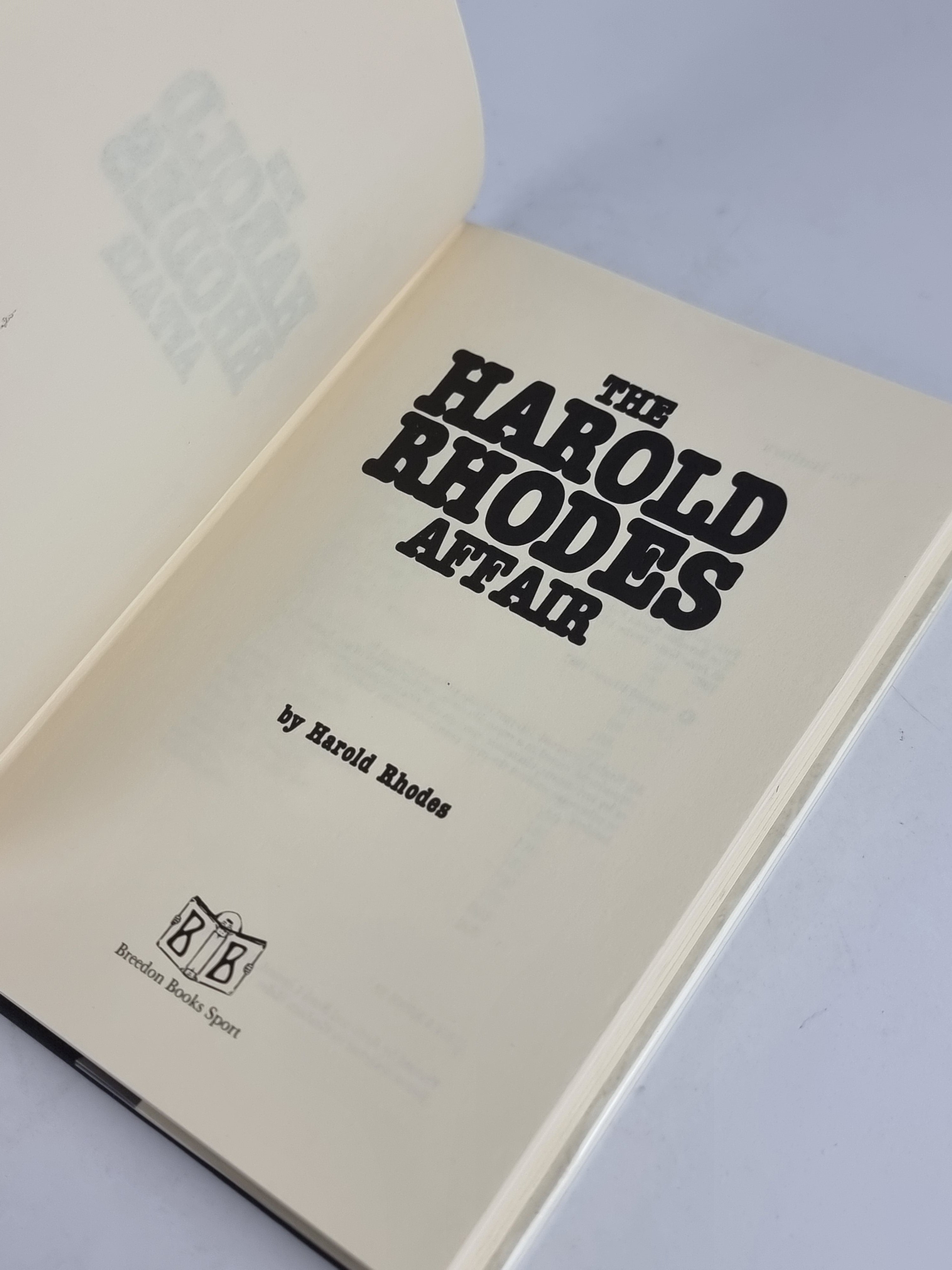 The Harold Rhodes Affair, Harold Rhodes — 1st Edition