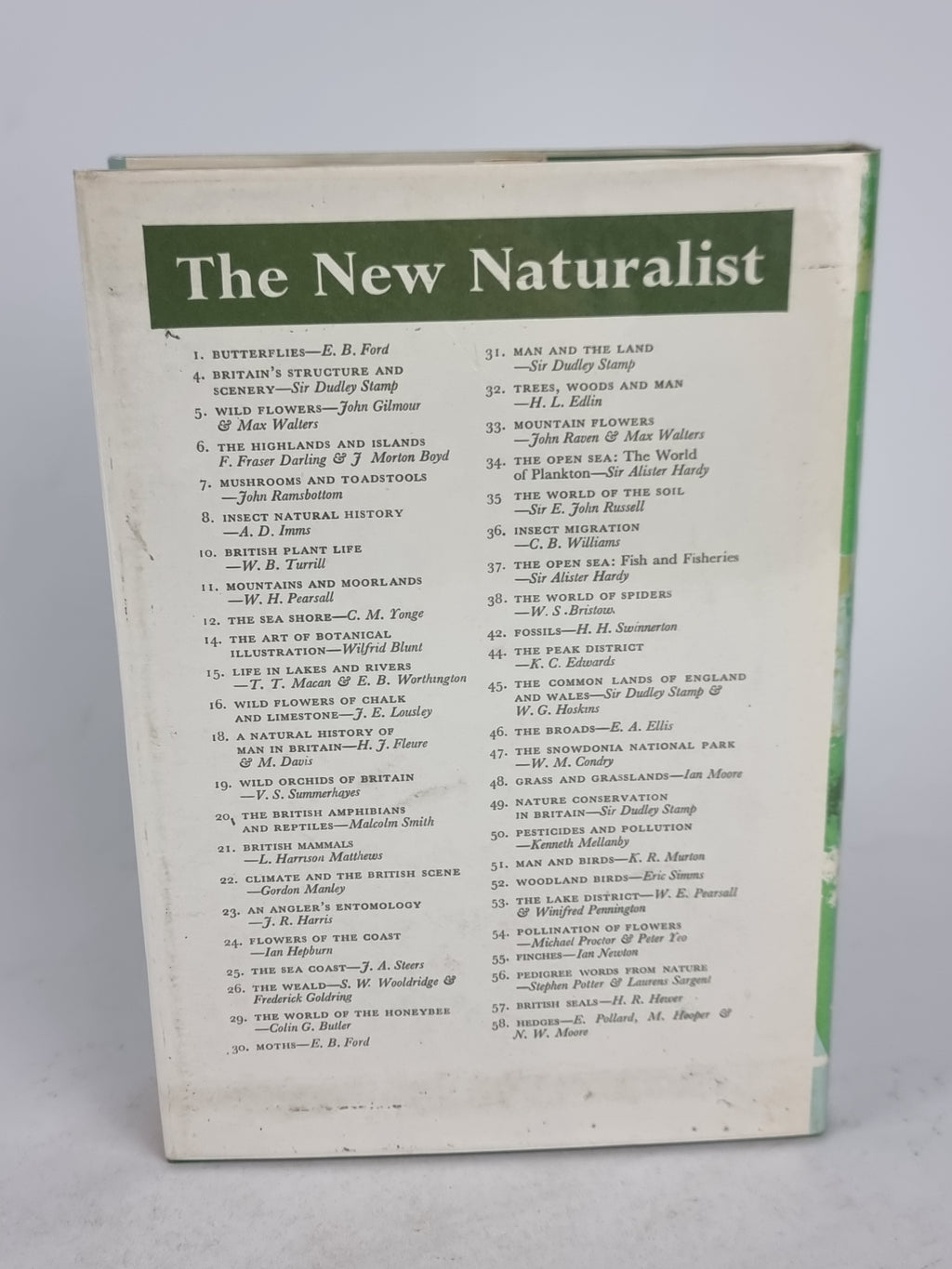 Hedges, E. Pollard, M. D. Hooper & N. W. Moore — 2nd Impression