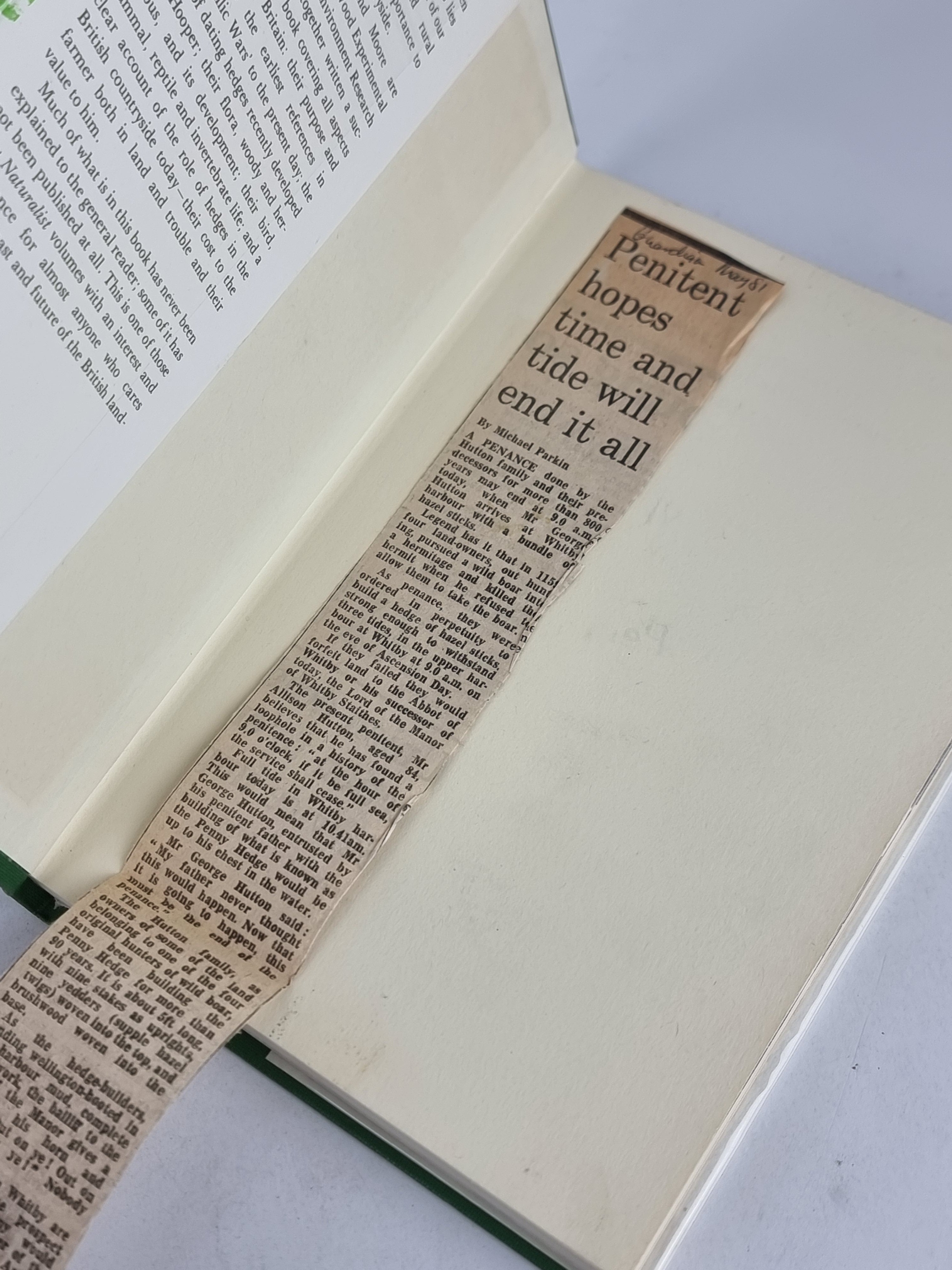 Hedges, E. Pollard, M. D. Hooper & N. W. Moore — 2nd Impression