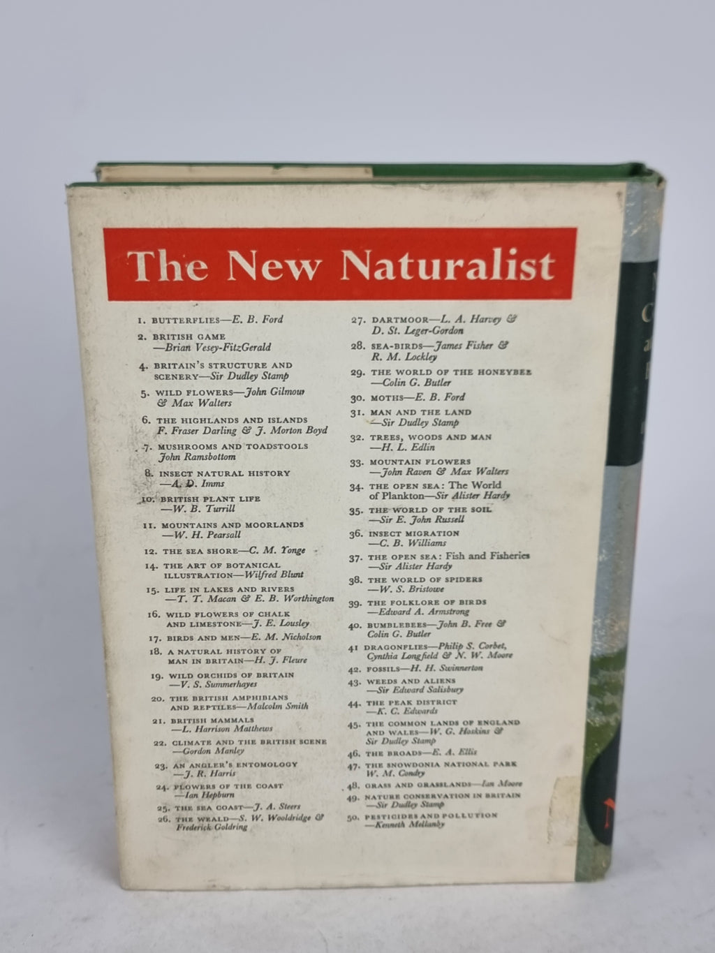 Nature Conservation in Britain, Sir Dudley Stamp — 1st Edition