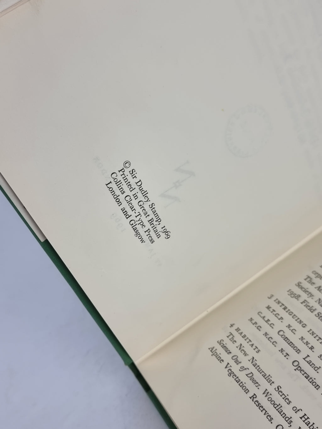Nature Conservation in Britain, Sir Dudley Stamp — 1st Edition