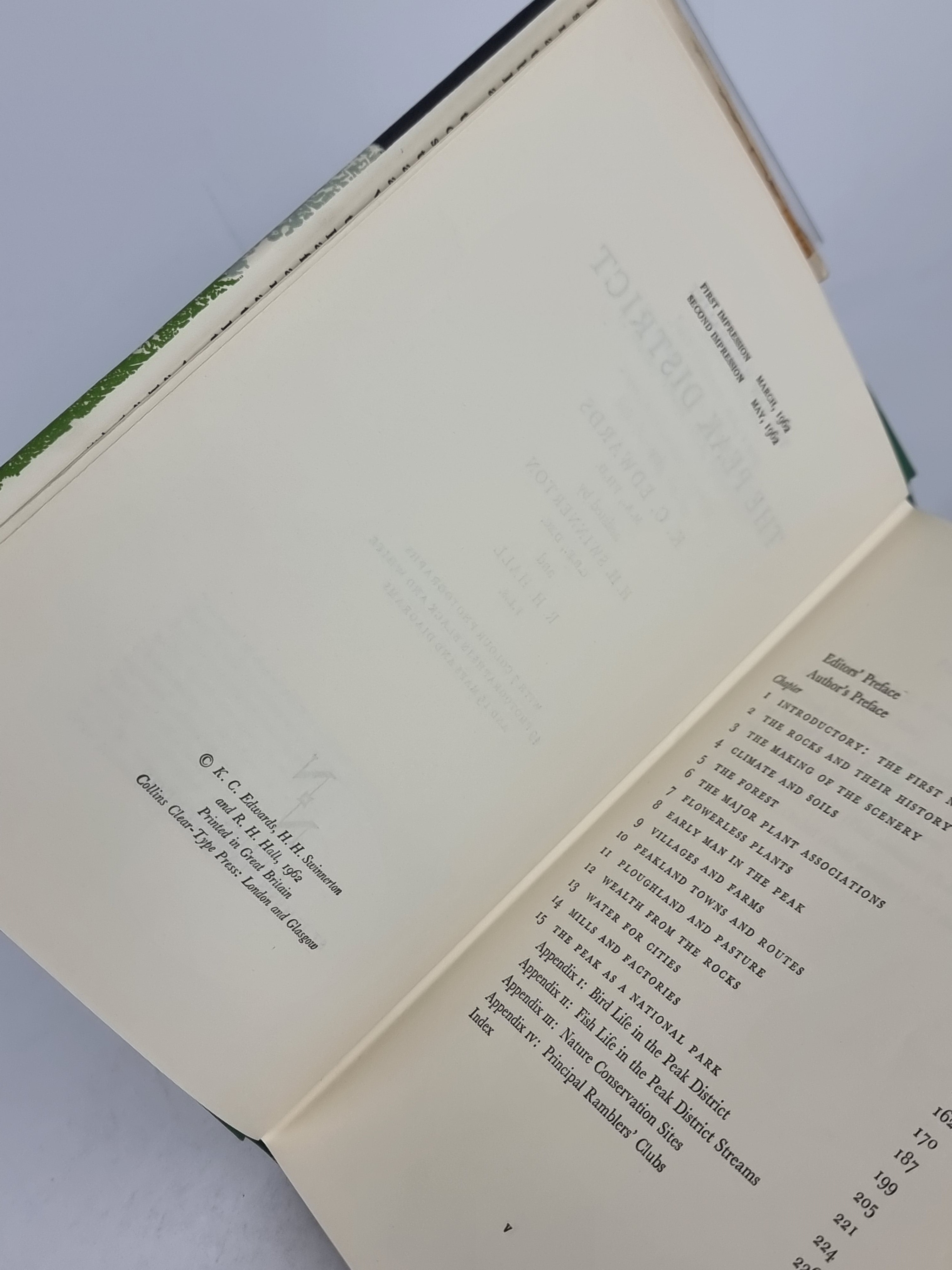 The Peak District, K. C. Edwards — 2nd Impression