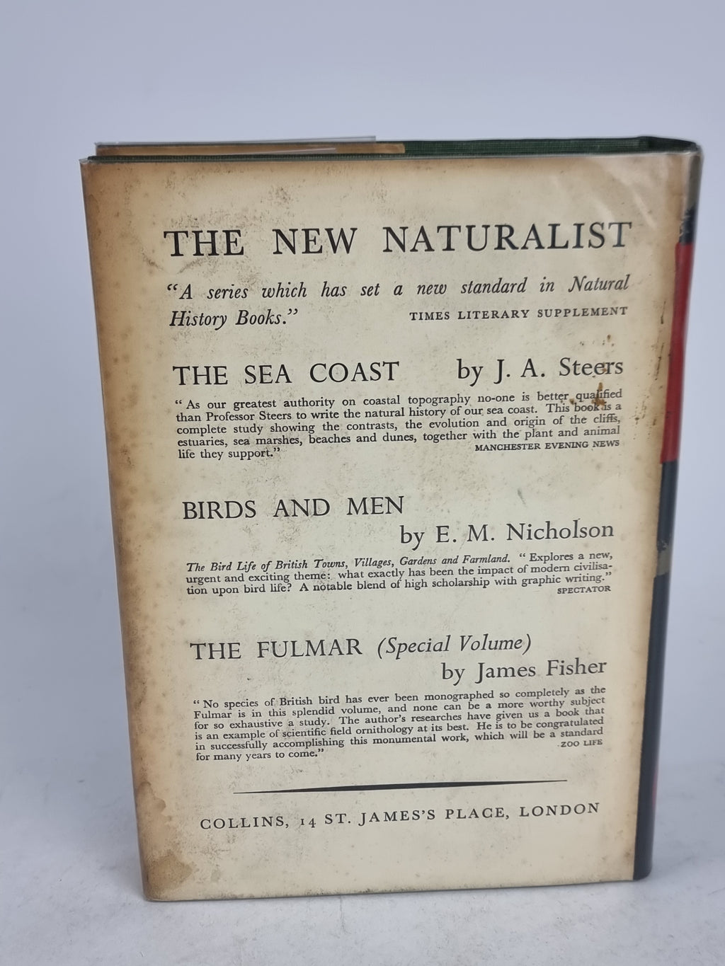Sea-Birds, James Fisher and R. M. Lockley — 1st Edition