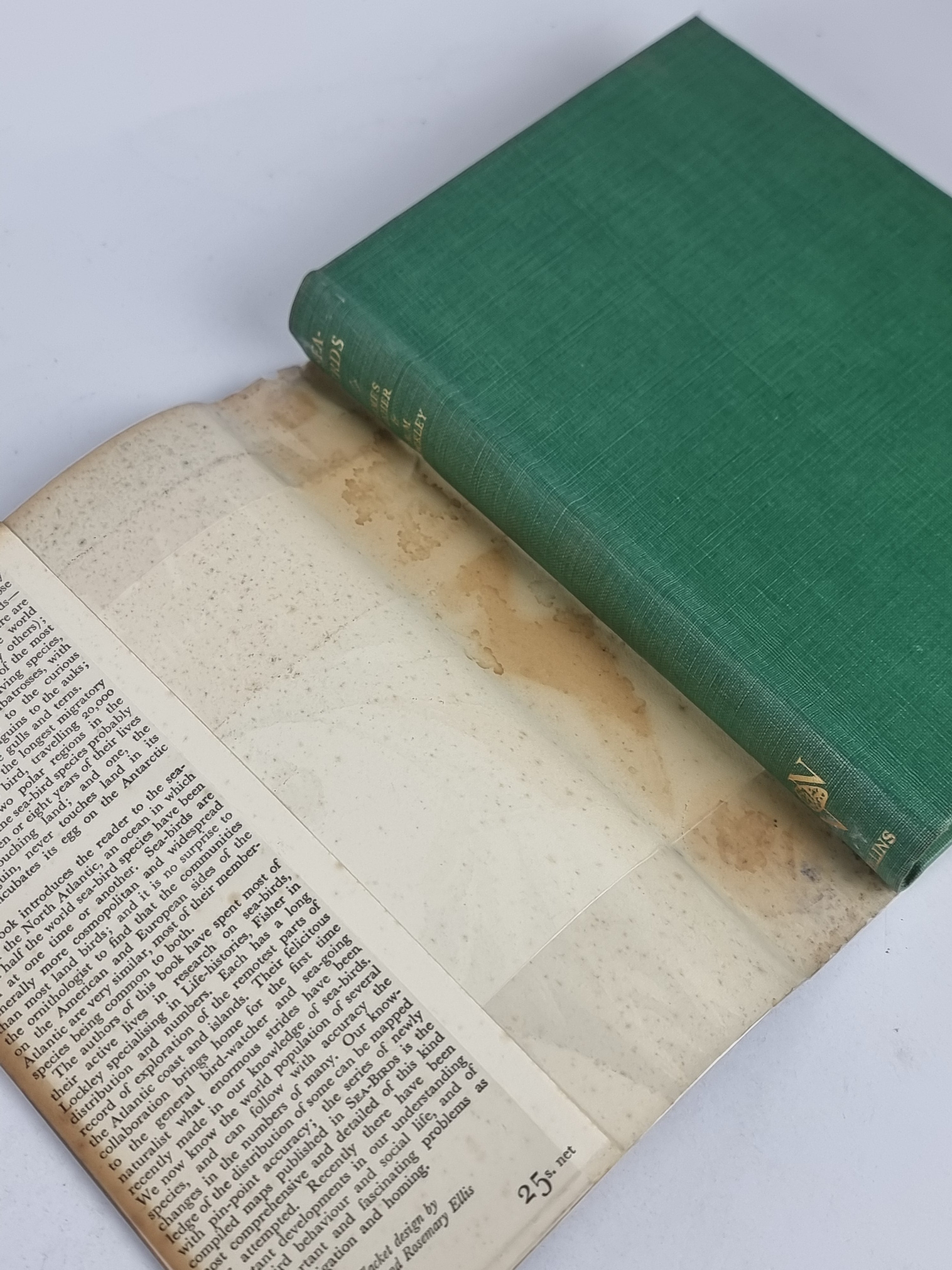 Sea-Birds, James Fisher and R. M. Lockley — 1st Edition