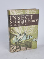 Insect Natural History, A.D. Imms — 1st Edition