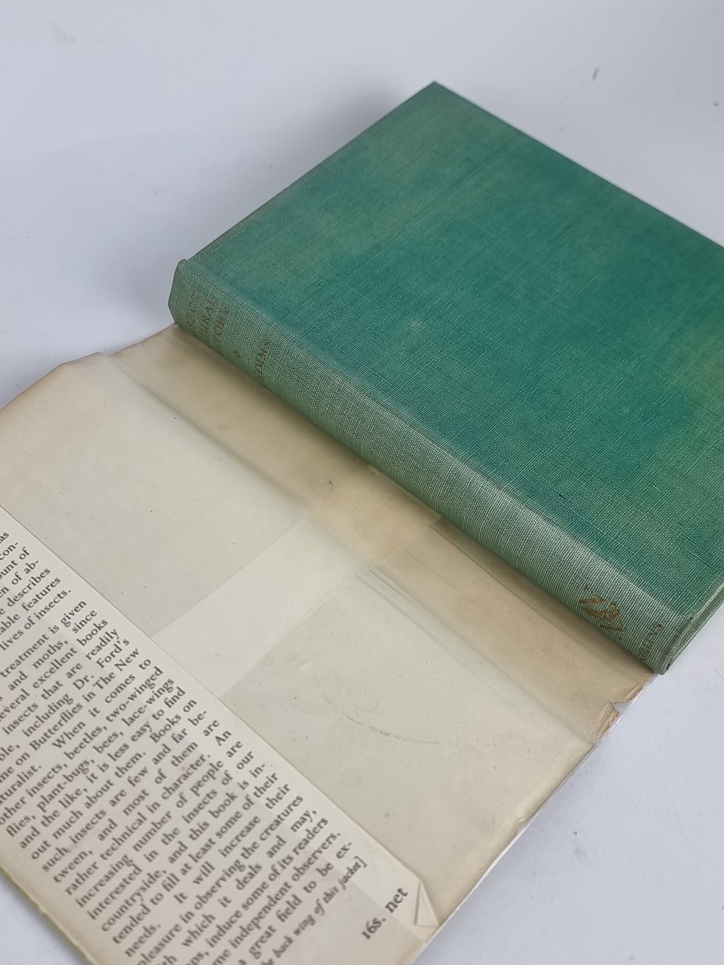 Insect Natural History, A.D. Imms — 1st Edition