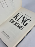 Gerald's Game, Stephen King — 1st Edition