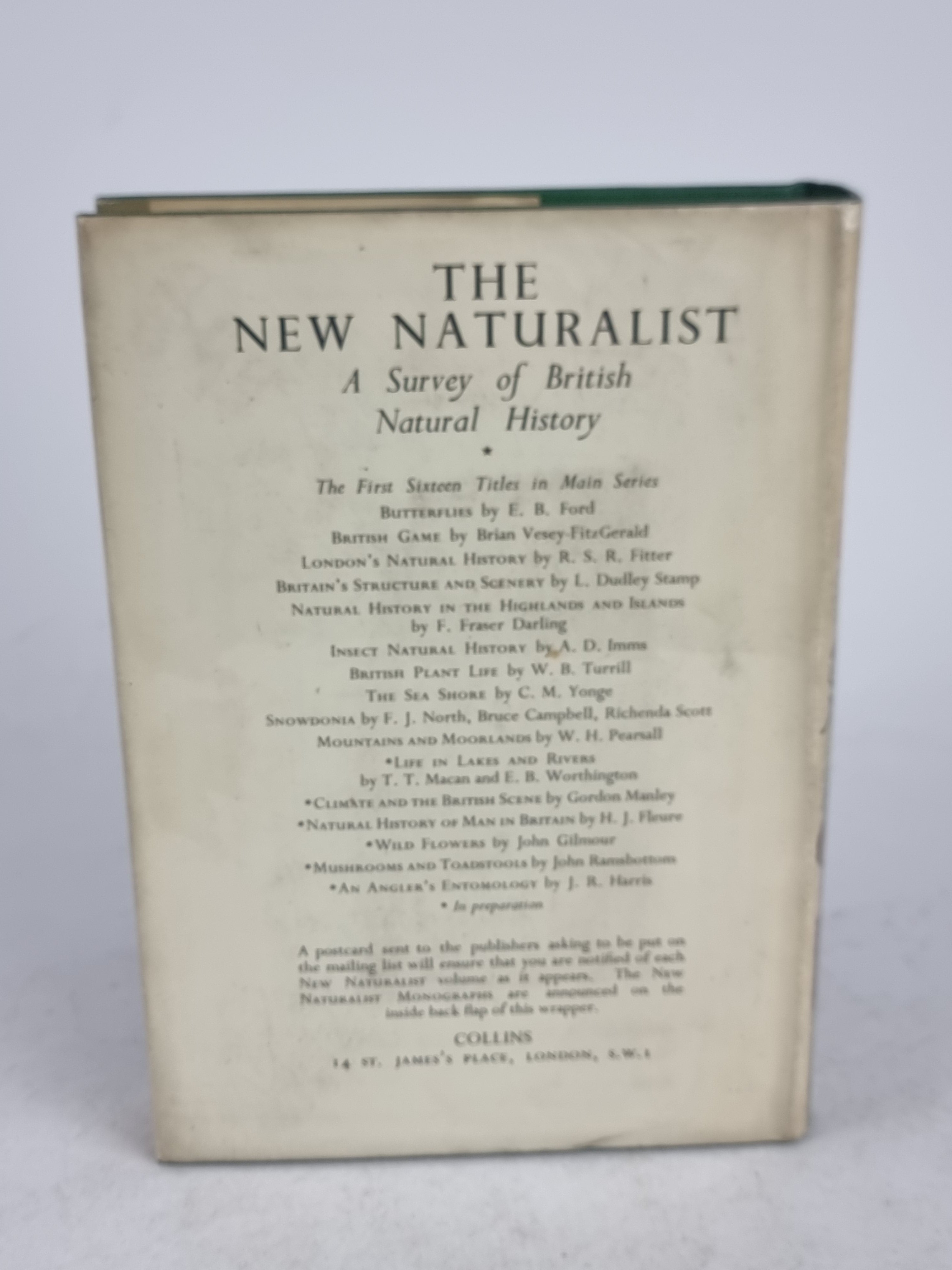 Mountains and Moorlands, W. H. Pearsall — 1st Edition