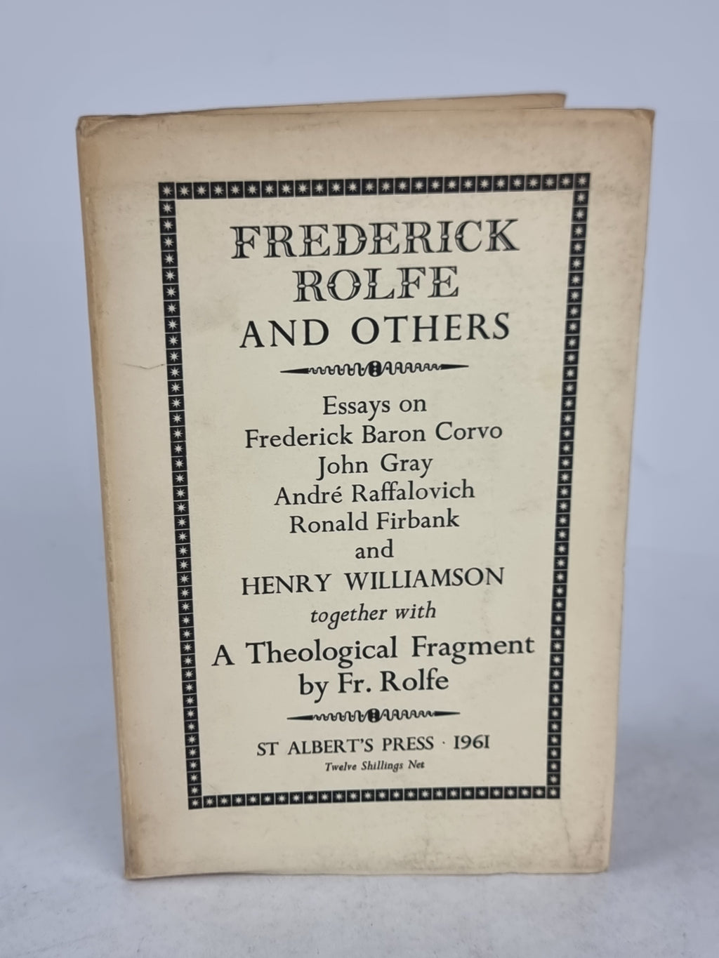 Frederick Rolfe and Others, John Gawsworth et al. — 1st Edition, Limited