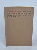 Yeats and Innisfree, Russell K. Alspach — 1st Edition